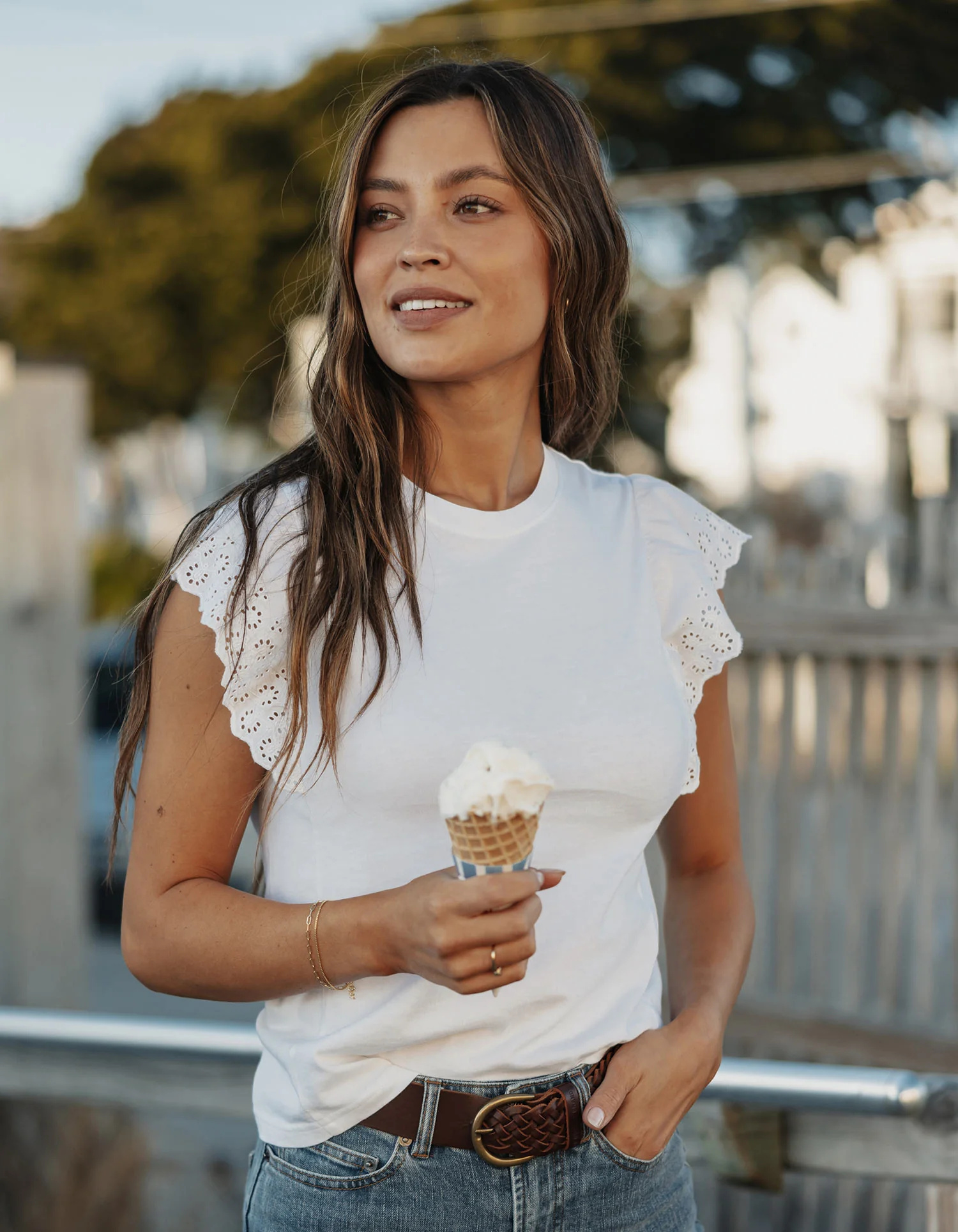 Marnie Eyelet Top - Image 2