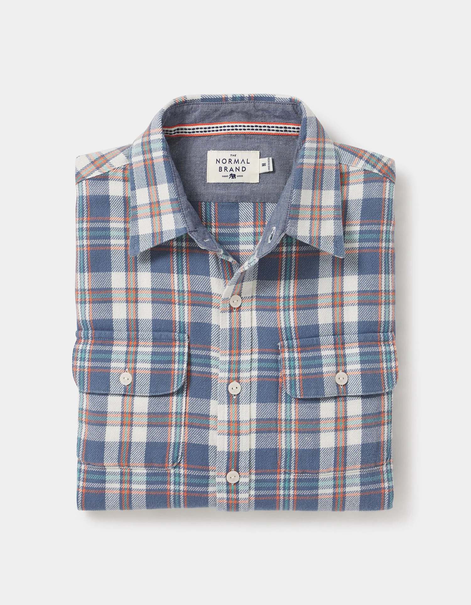 Mountain Overshirt in Mineral Blue - Image 2