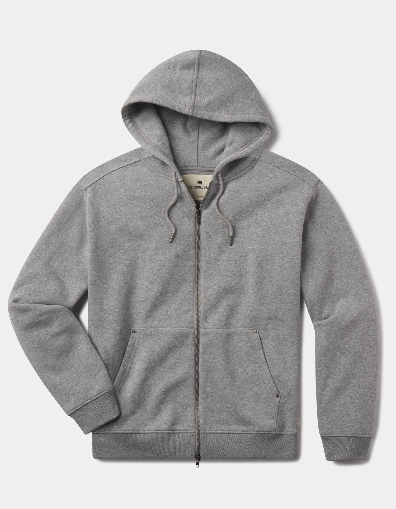 Normal Fleece Full Zip Hoodie