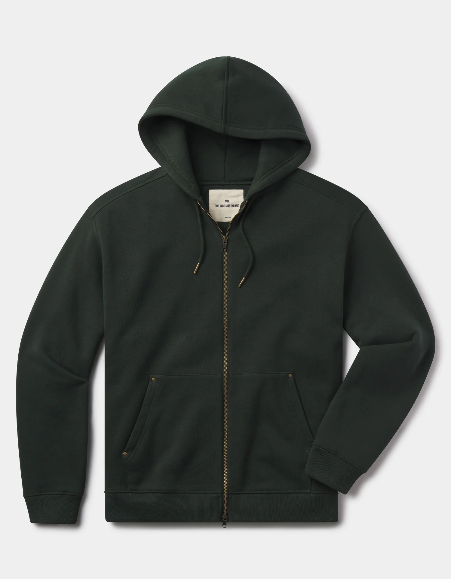 Normal Fleece Full Zip Hoodie - Image 2