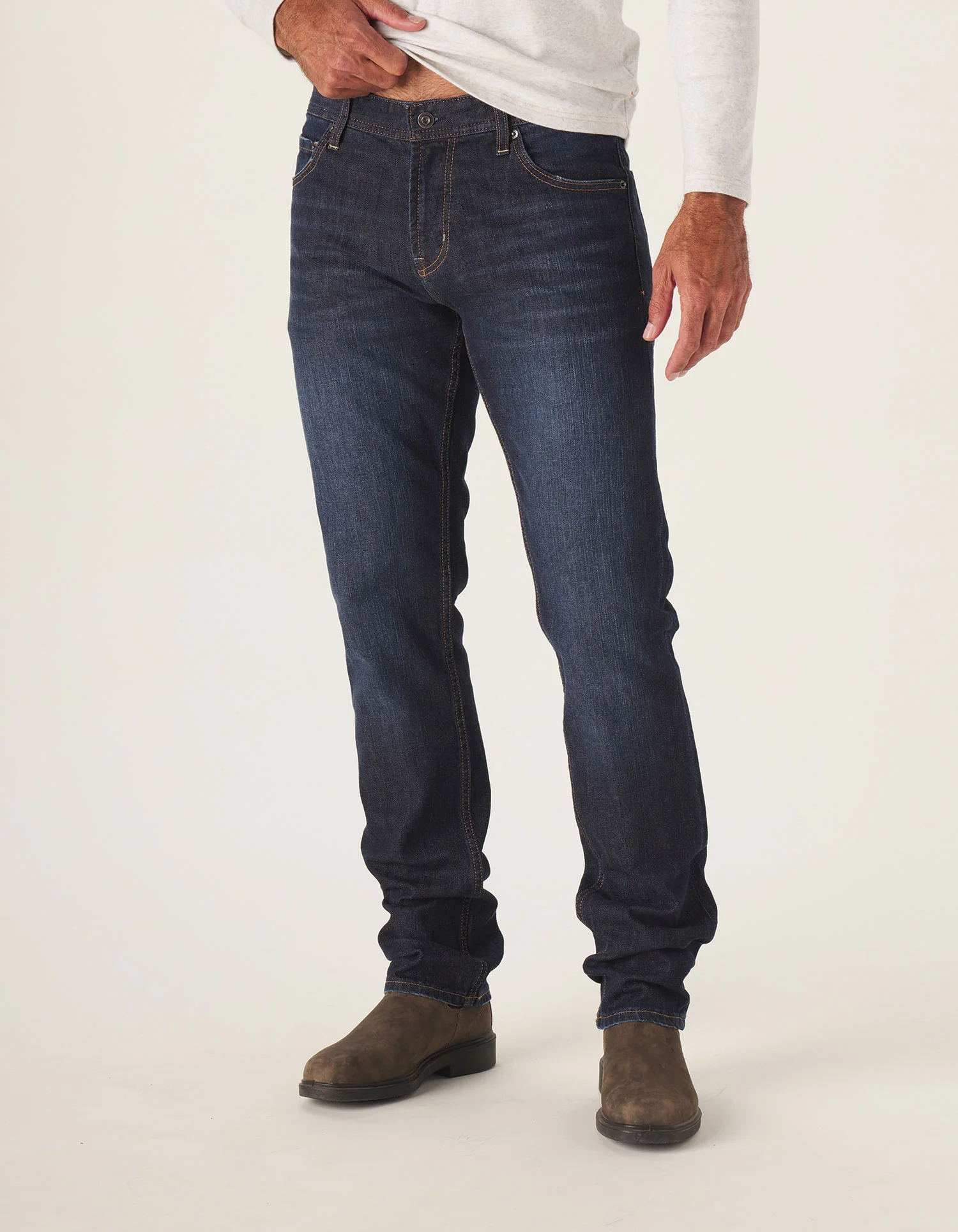 Normal Jean in Dark Wash - Image 3
