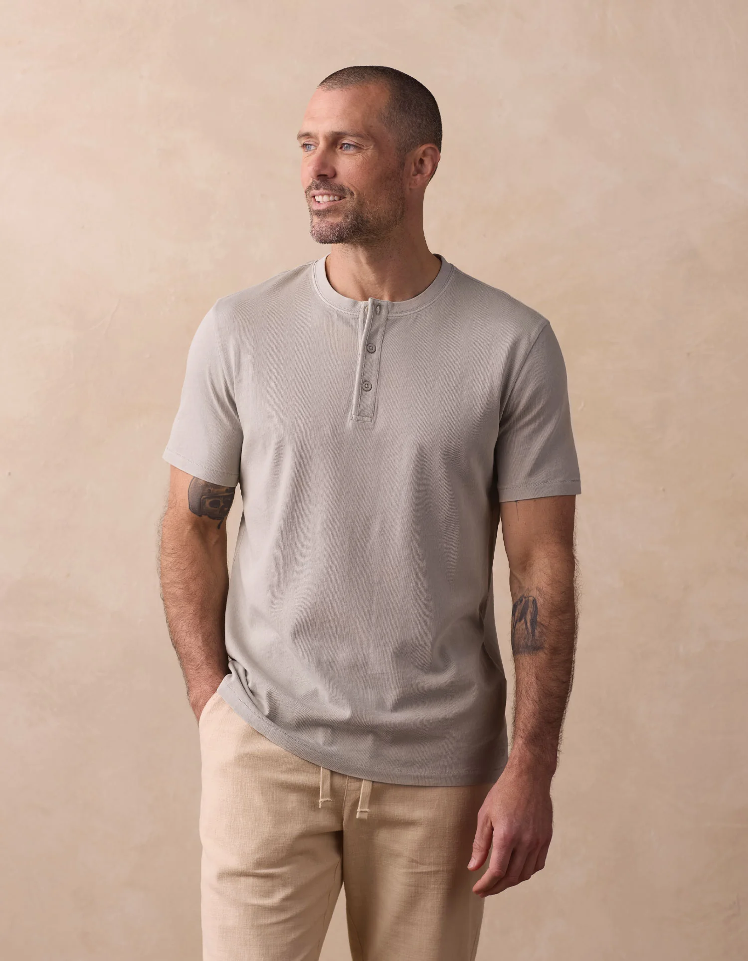 Normal Jersey Henley - Image 4