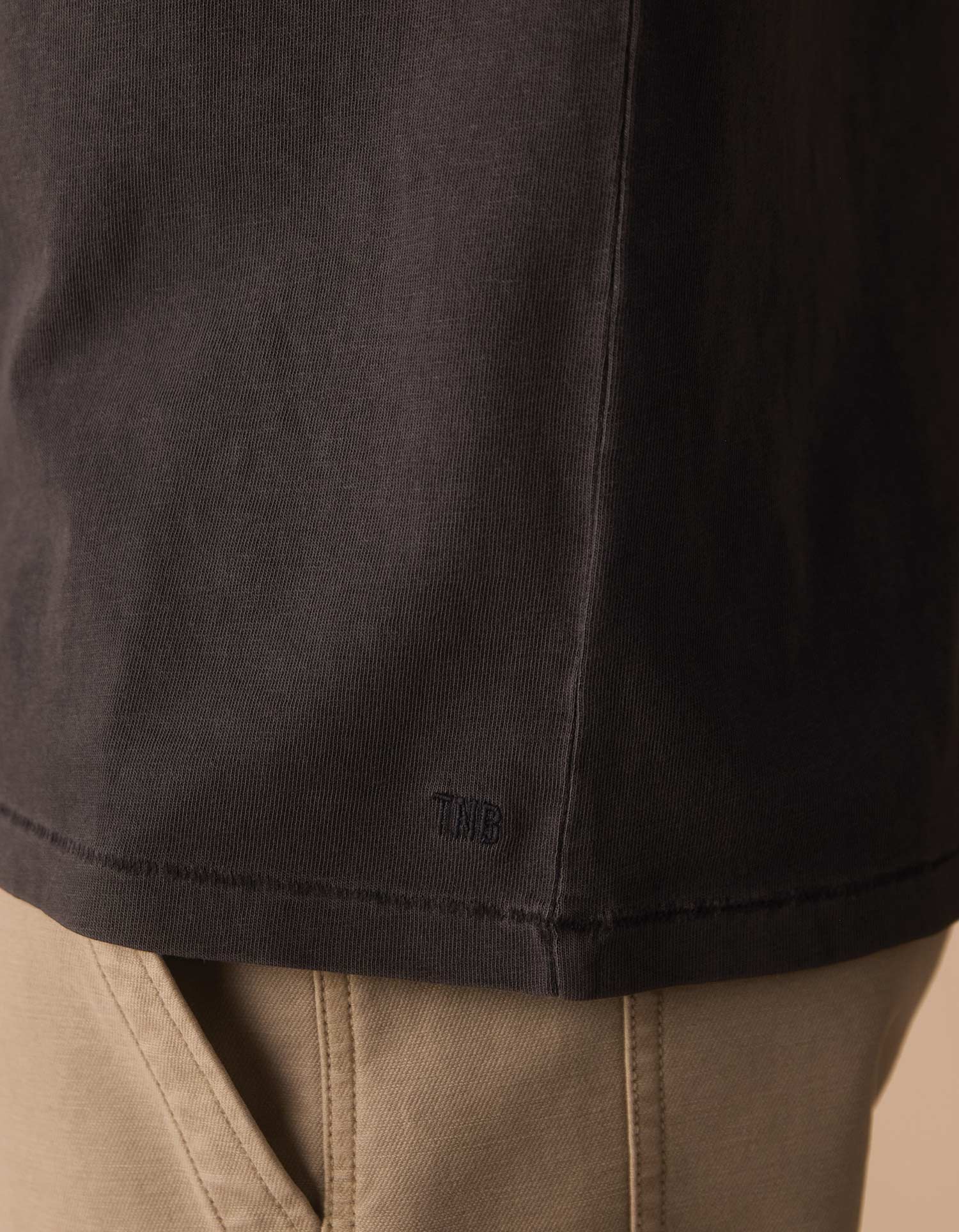 Normal Jersey Henley in Shadow - Image 4