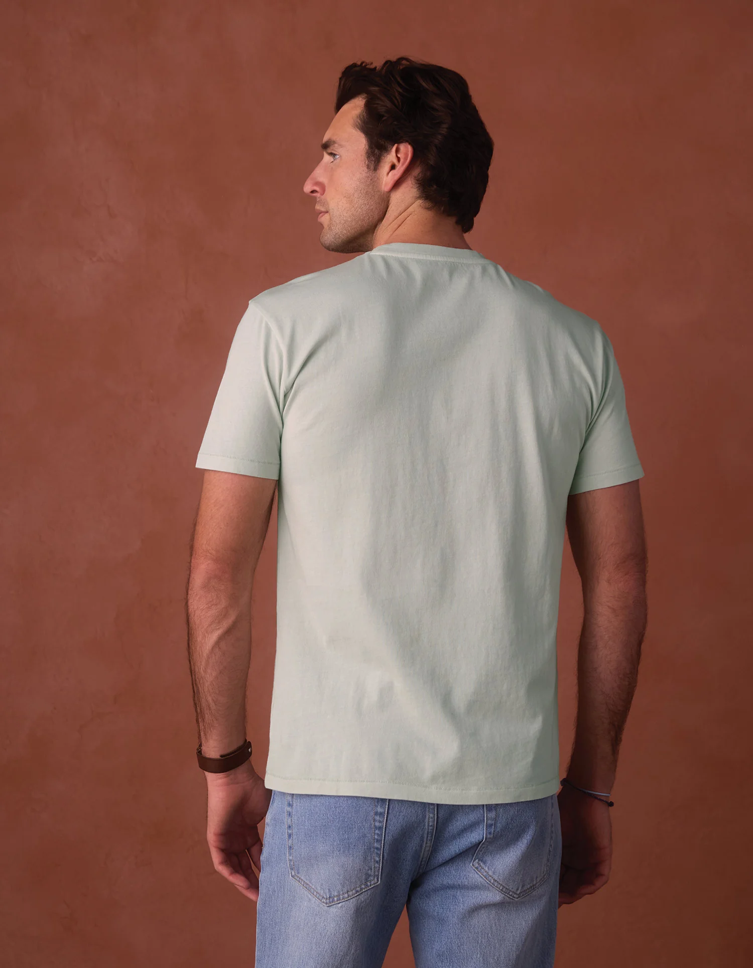 Normal Jersey Tee in Sea Glass - Image 6