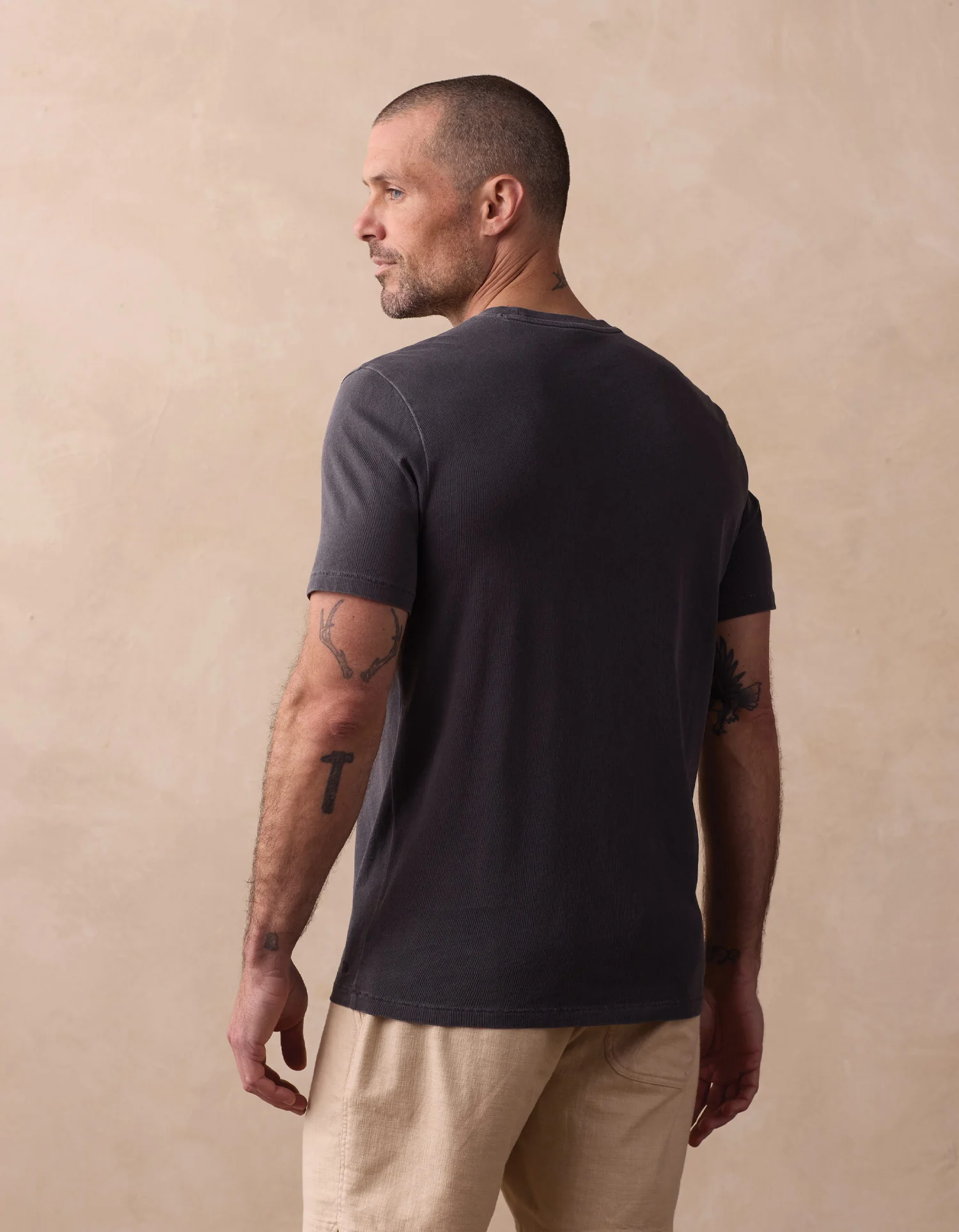 Normal Jersey Tee in Shadow - Image 3