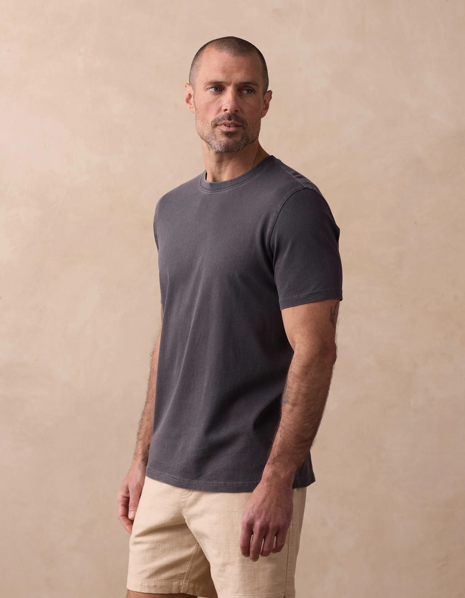 Normal Jersey Tee in Shadow - Image 4