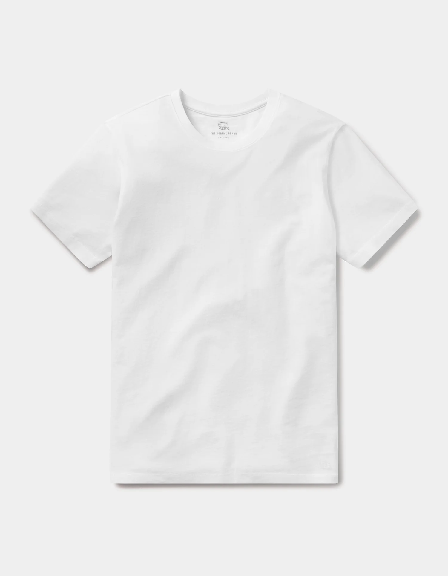 Normal Jersey Tee in White - Image 2