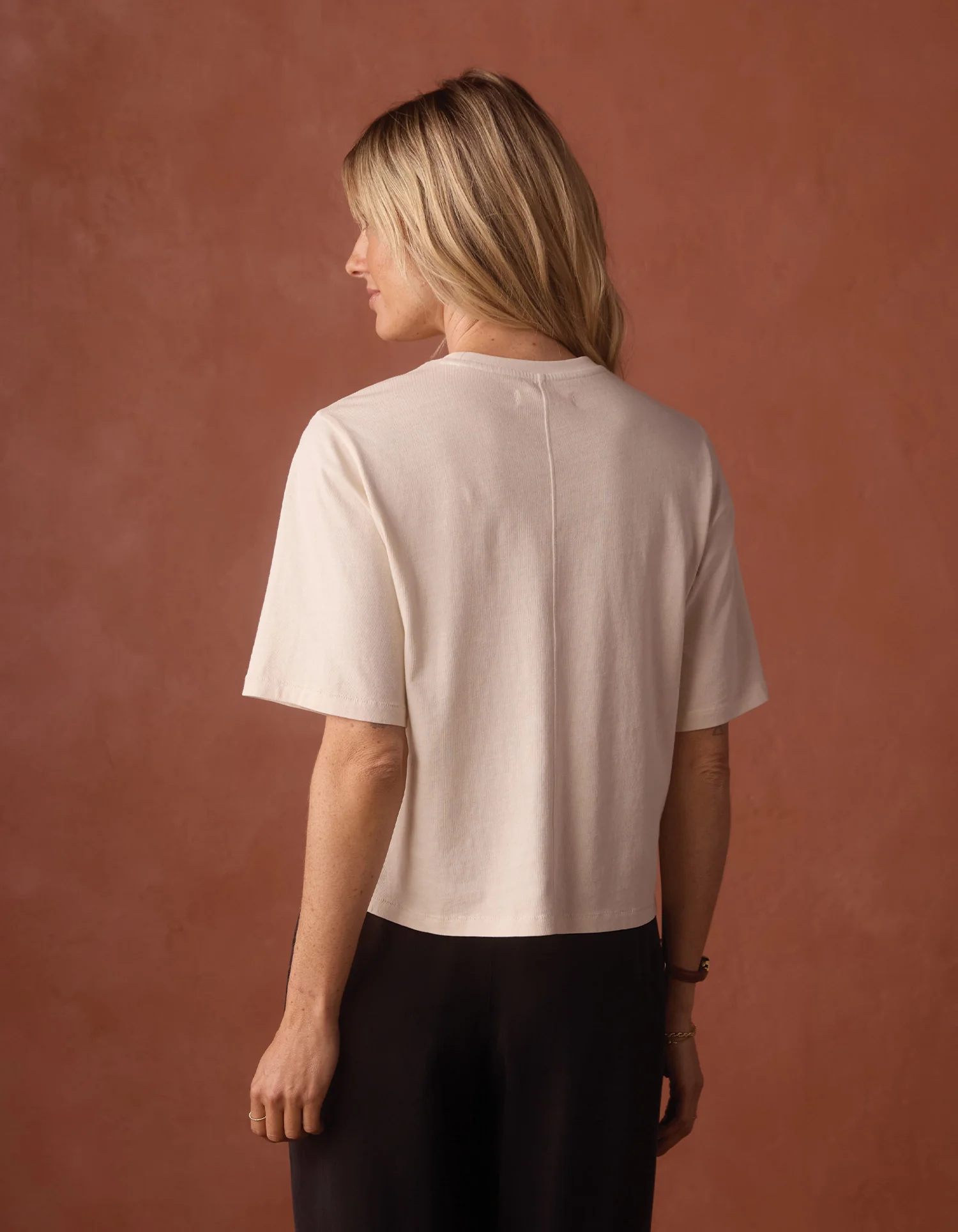 Normal Jersey Weekend Tee in Canvas - Image 6