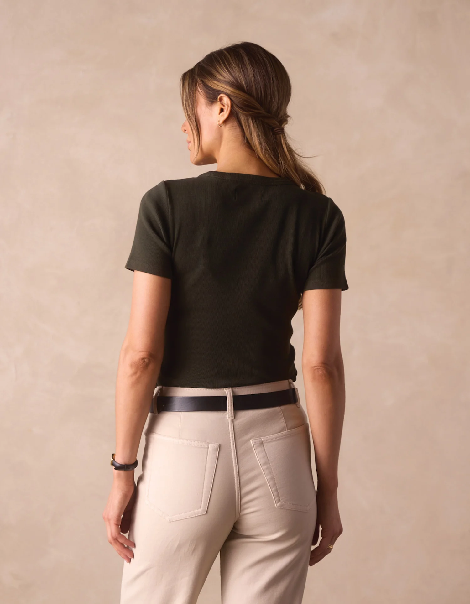 Normal Rib Tee in Alpine - Image 4