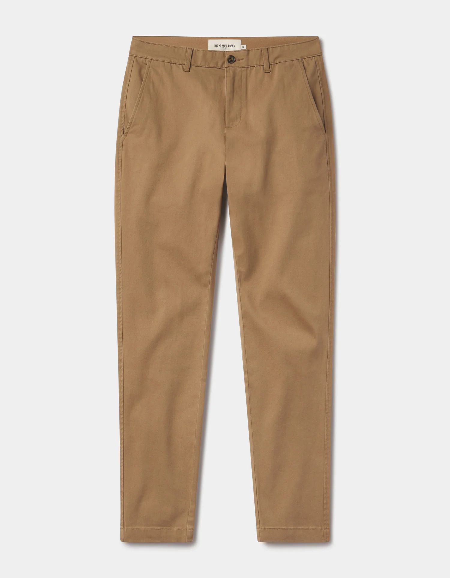 Normal Stretch Straight Chino in Russet - Image 2