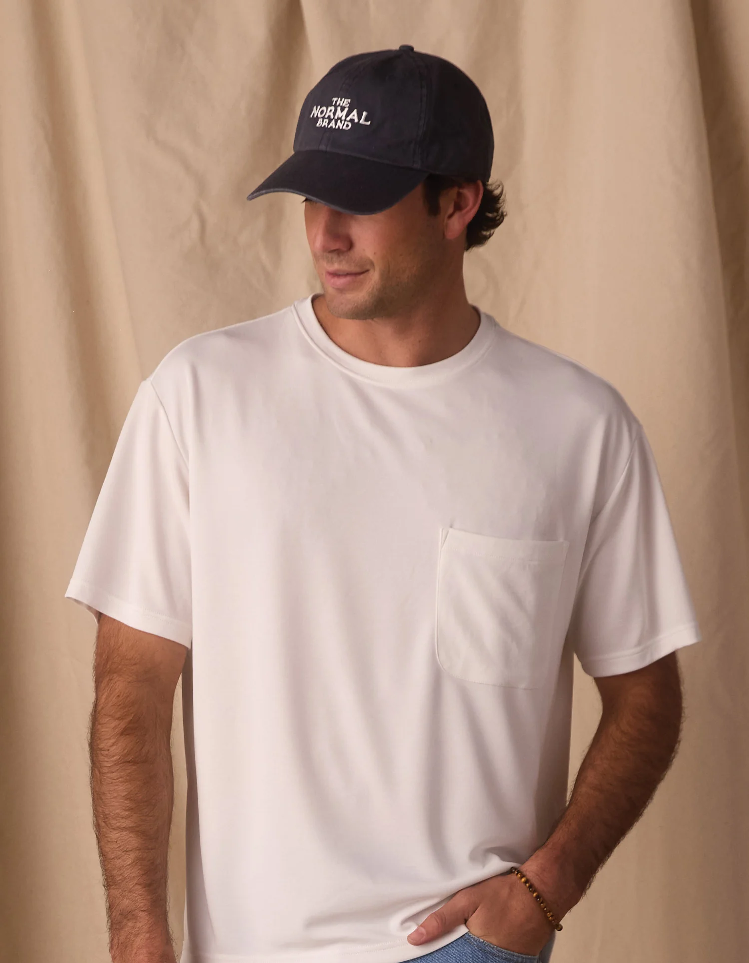 Normal Twill Hat in Navy - Image 2