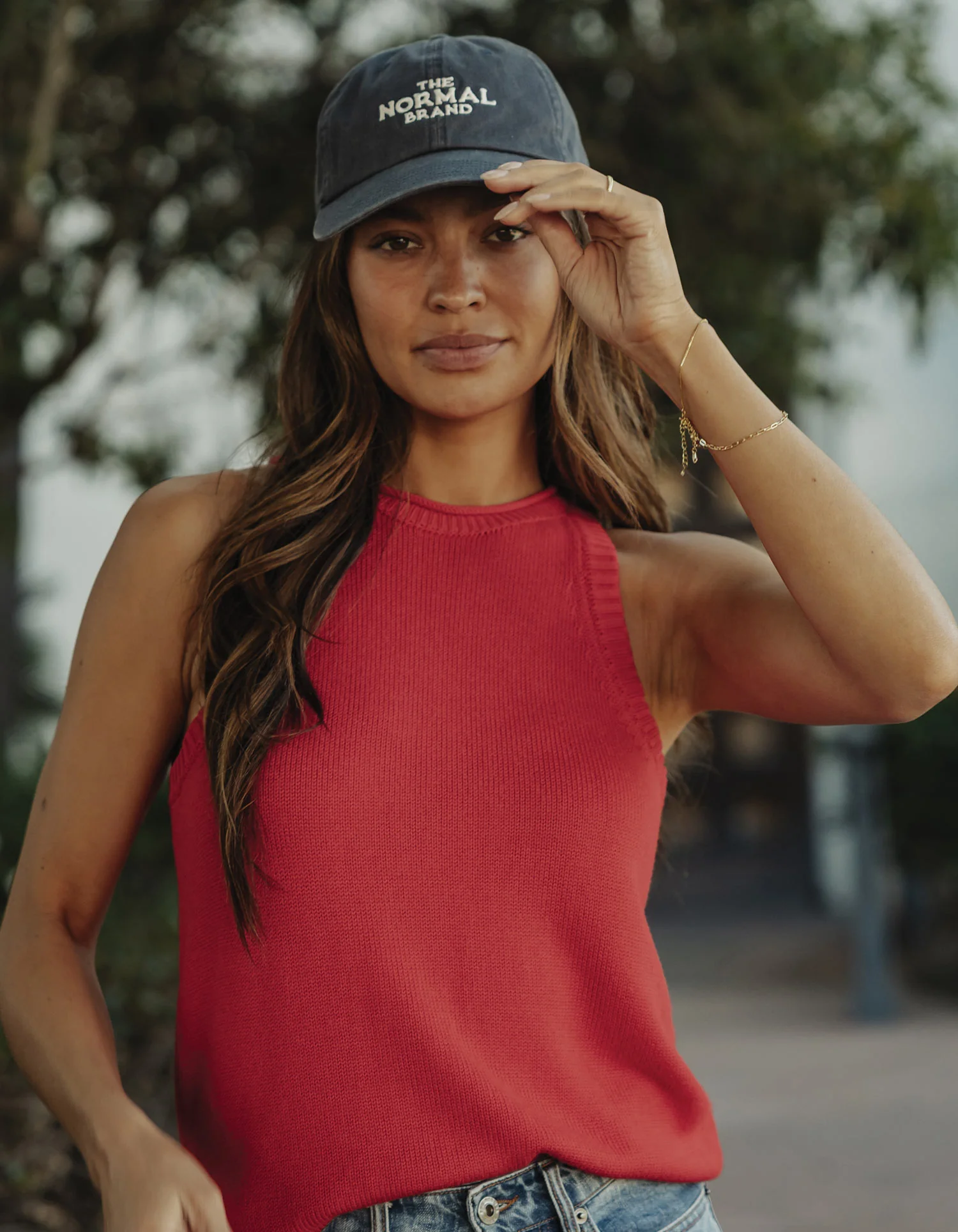 Normal Twill Hat in Navy - Image 4