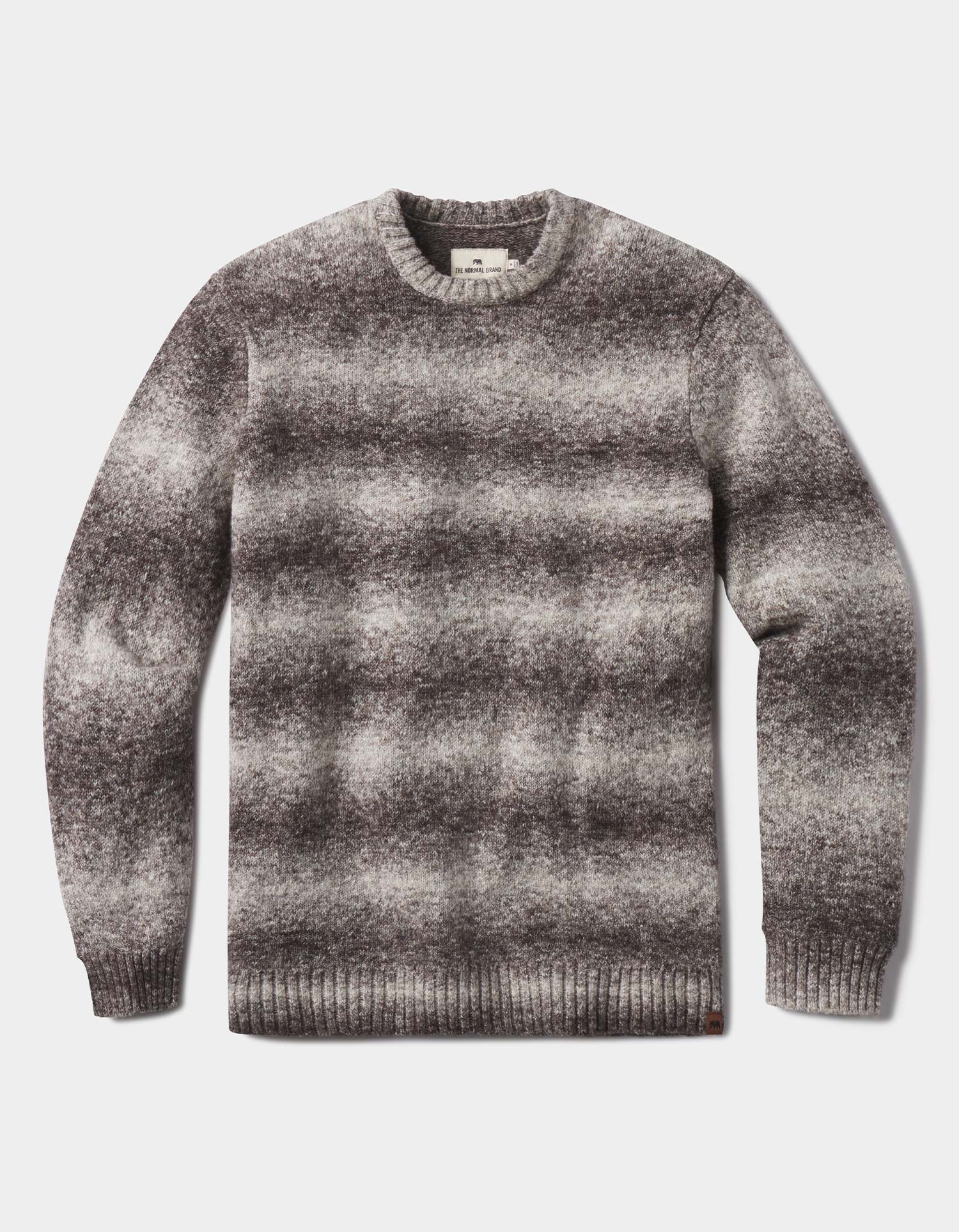 Ombre Crewneck Sweater