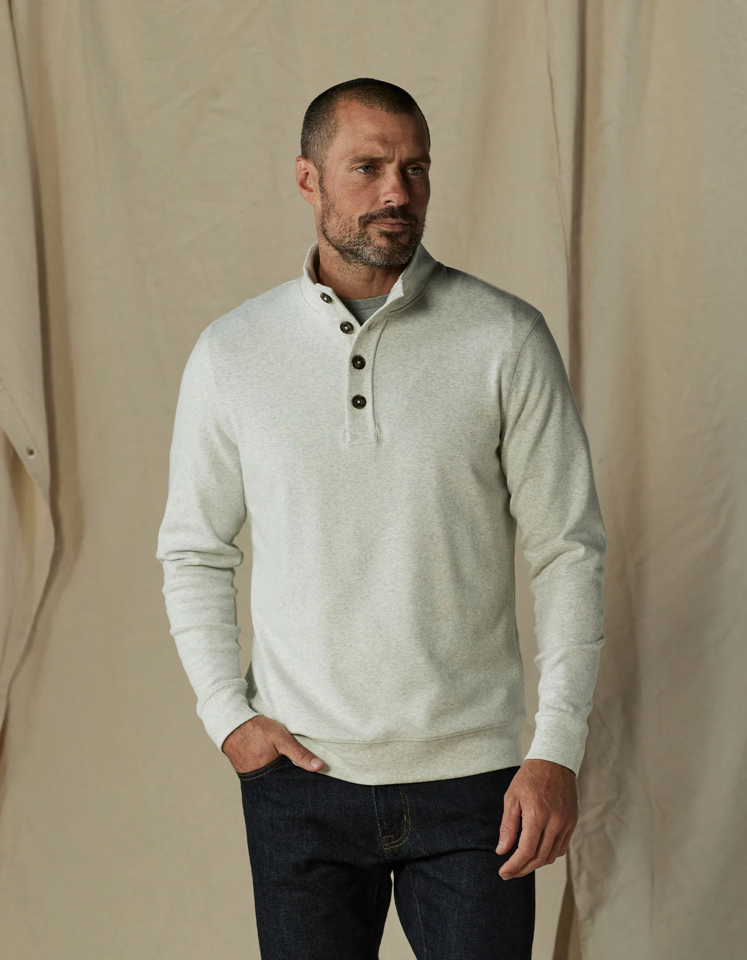 Puremeso Button Popover in Stone - Image 3