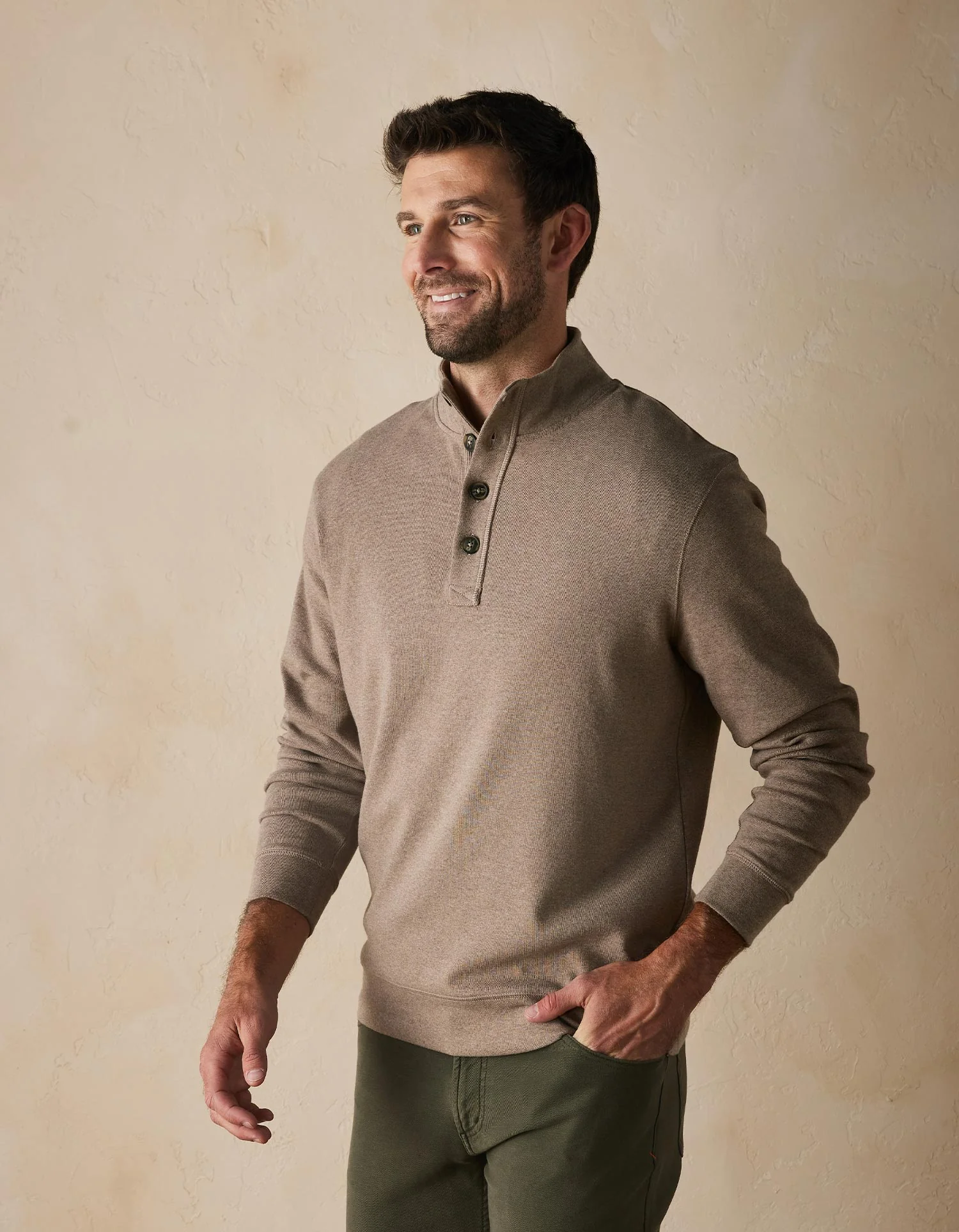 Puremeso Button Popover in Taupe - Image 3