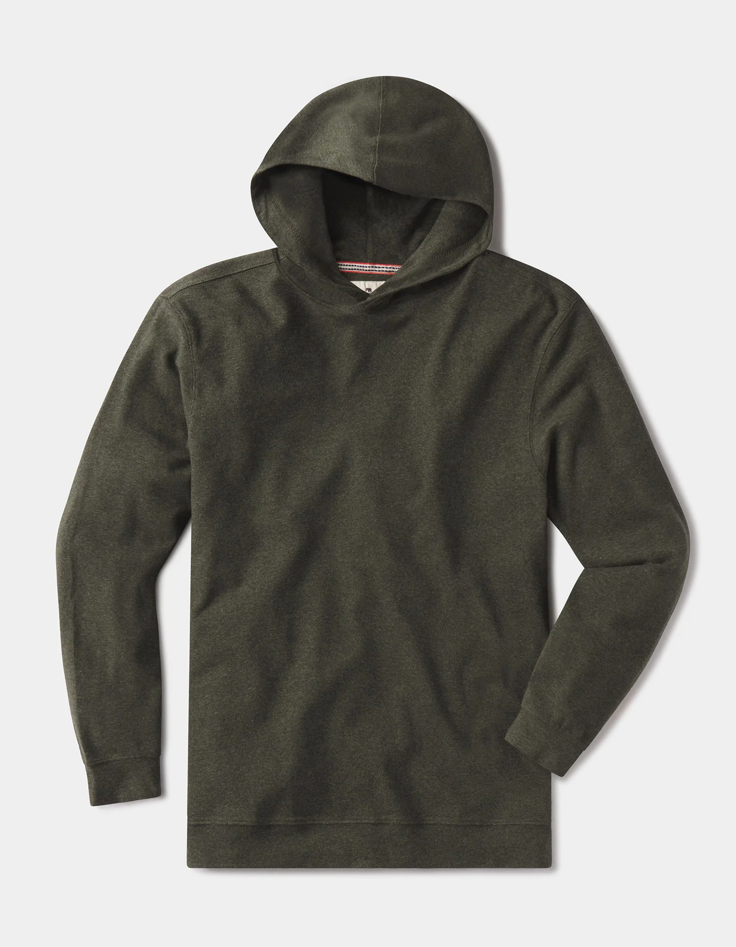 Puremeso Essential Hoodie in Olive - Image 2
