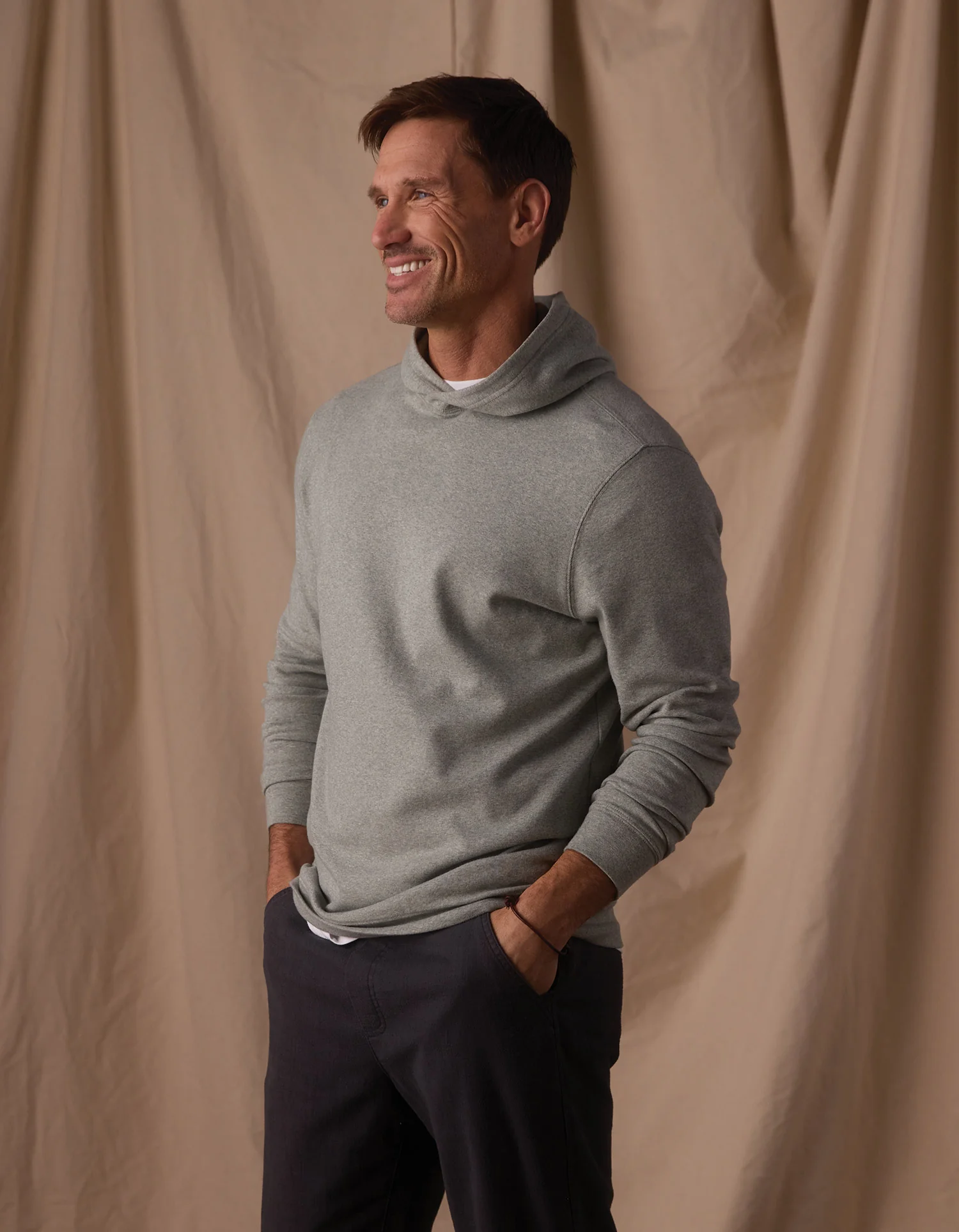 Puremeso Essential Hoodie in Sea Glass - Image 7