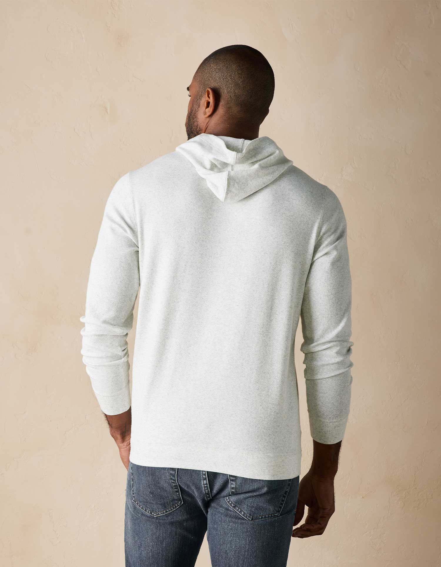 Puremeso Essential Hoodie in Stone - Image 7
