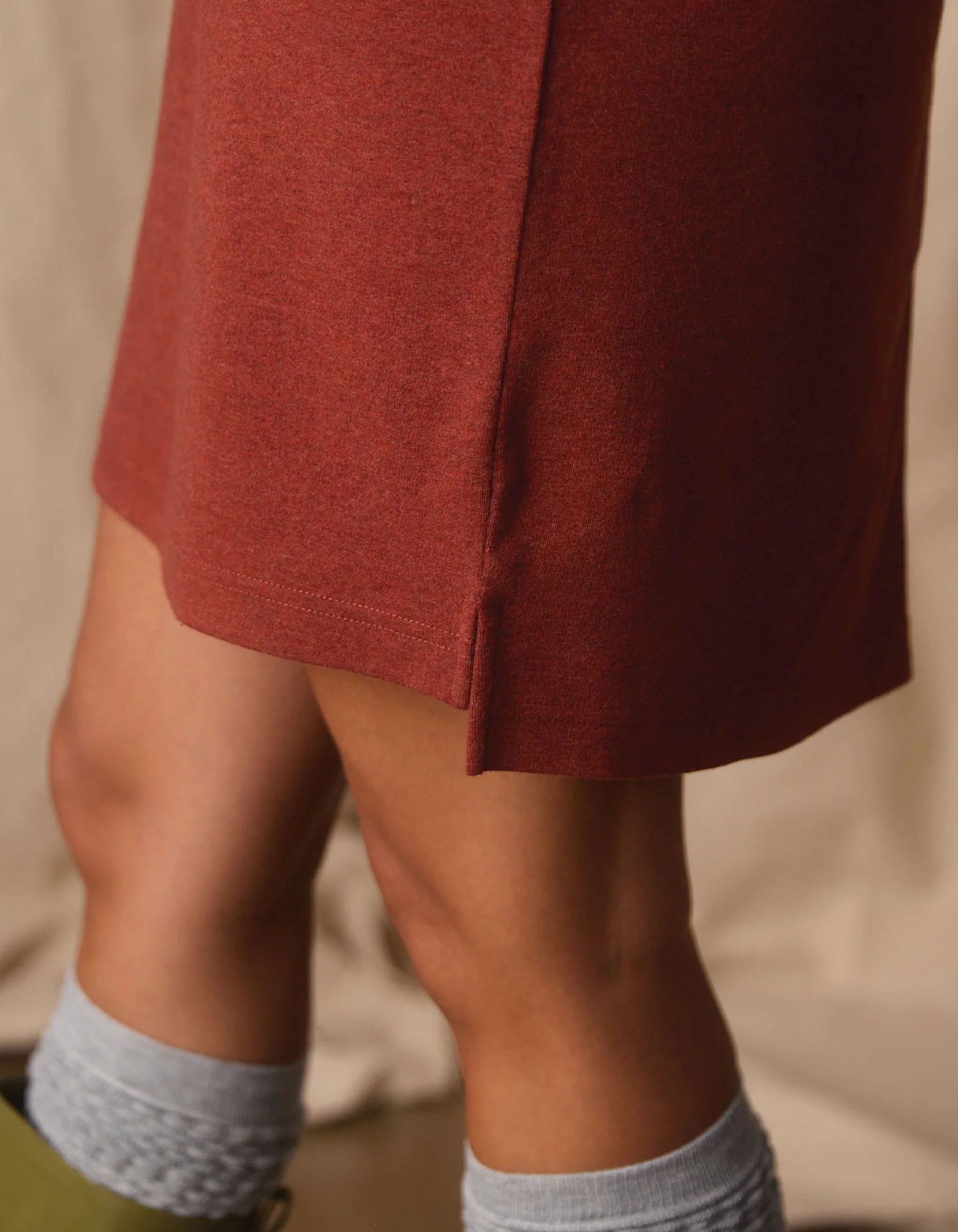 Puremeso Everyday Dress in Terracotta - Image 3