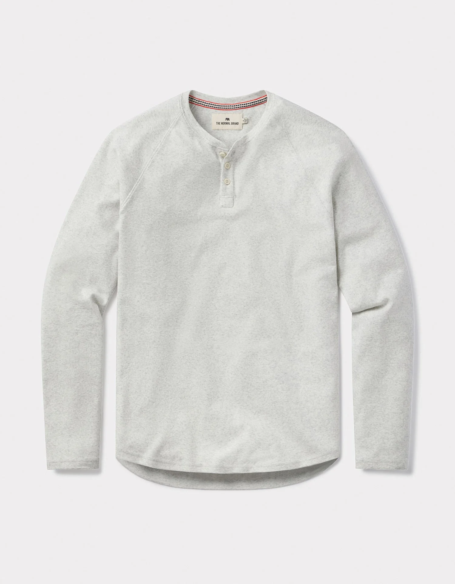 Puremeso Everyday Henley in Stone - Image 3