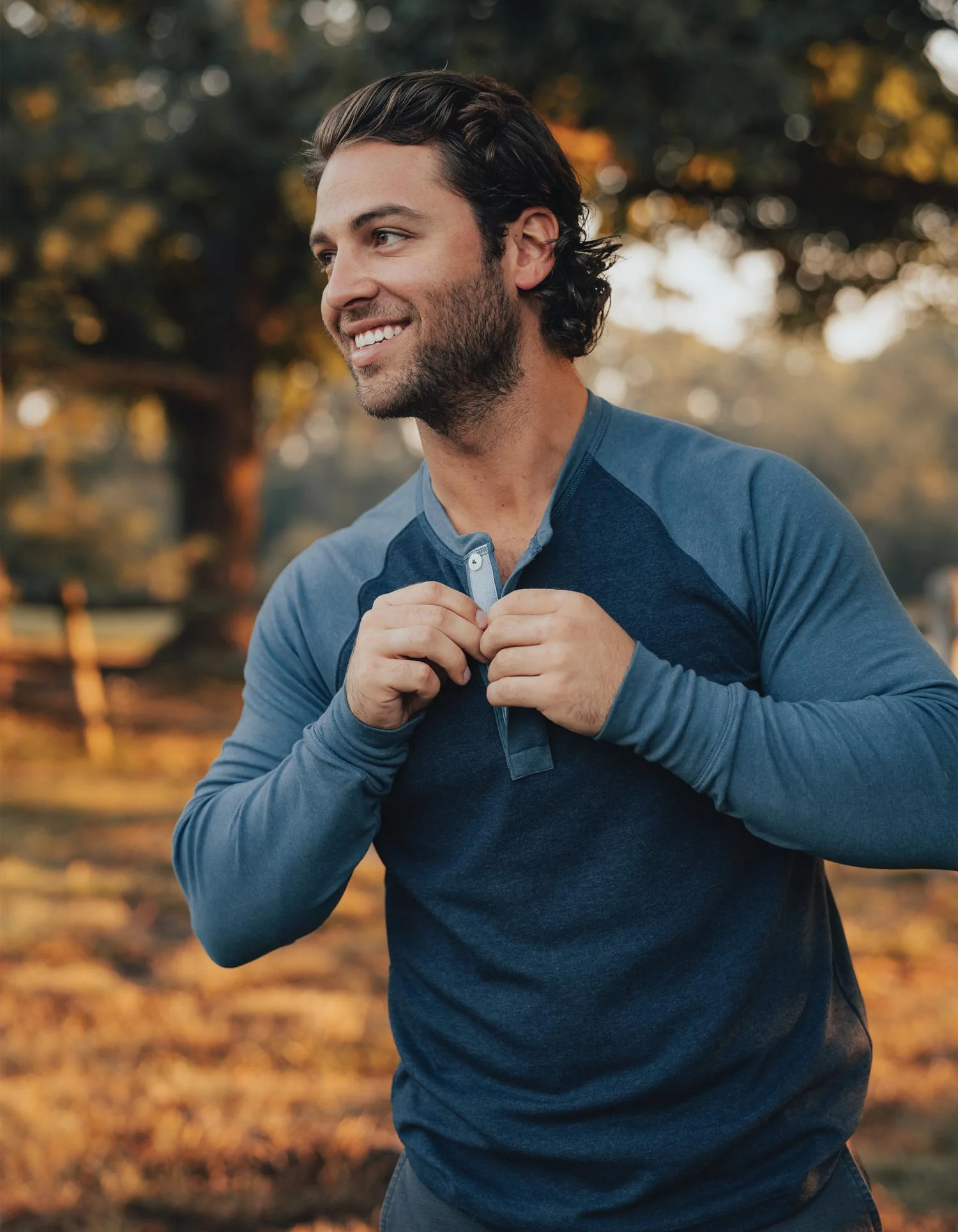 Puremeso Retro Henley - Image 2