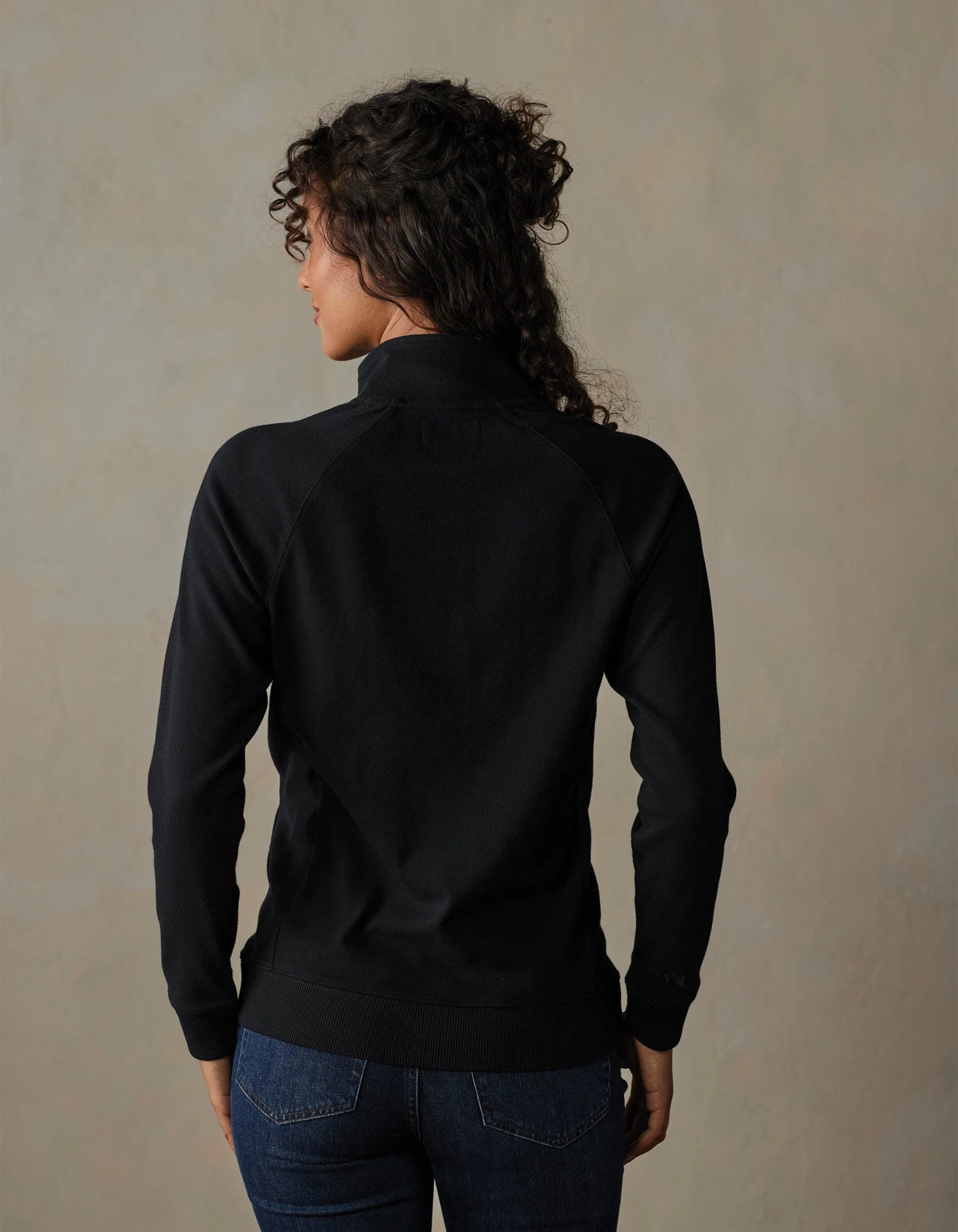 Puremeso Weekend Snap Pullover in Black - Image 4