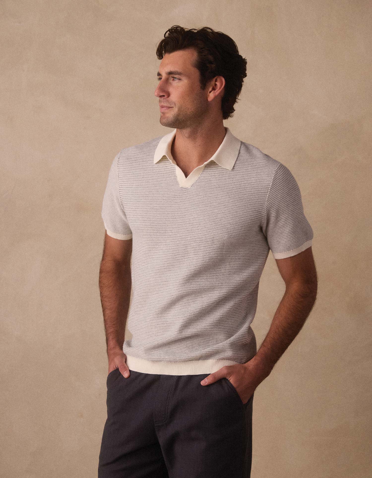 Robles Birdseye Knit Polo - Image 3