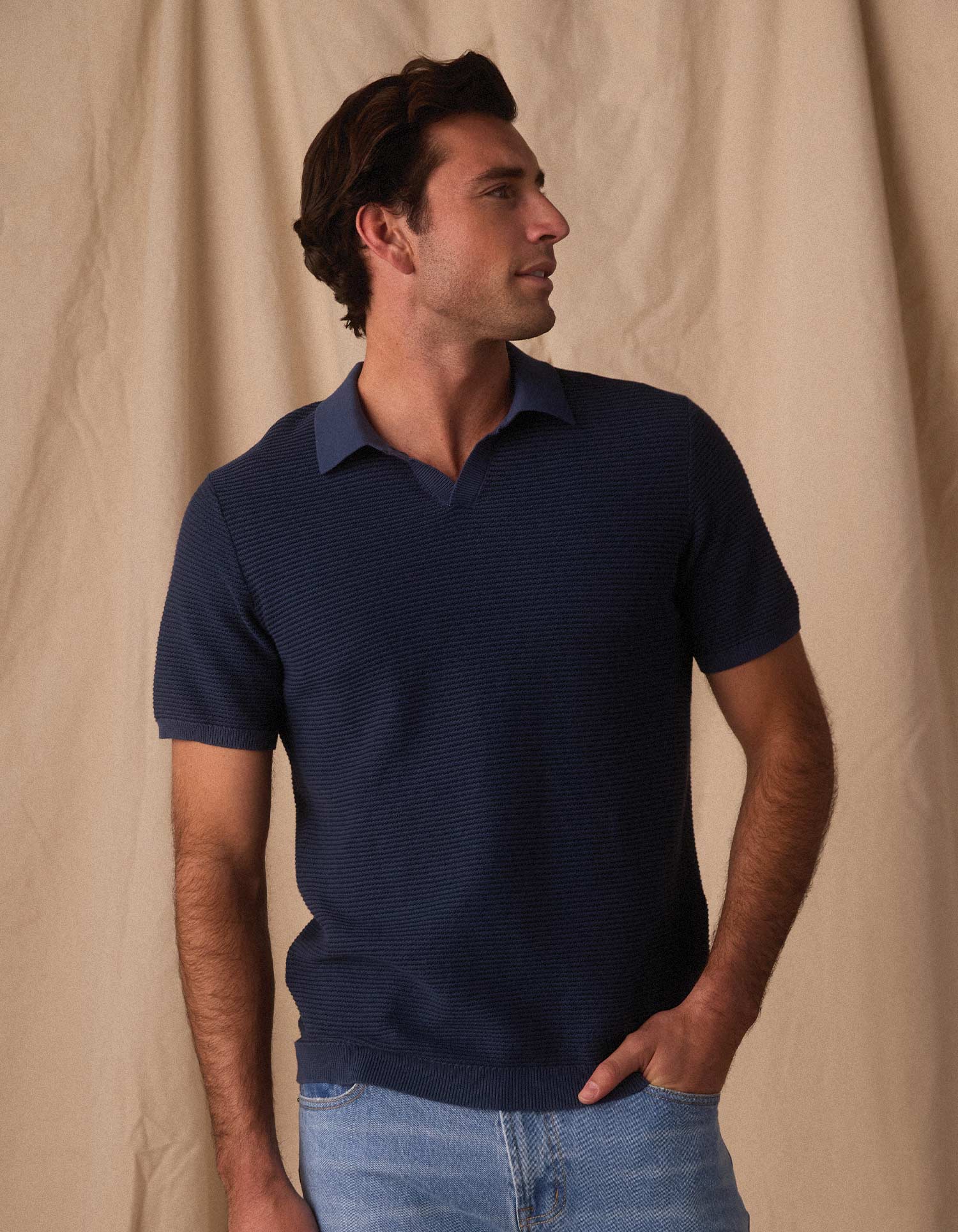 Robles Birdseye Knit Polo - Image 2