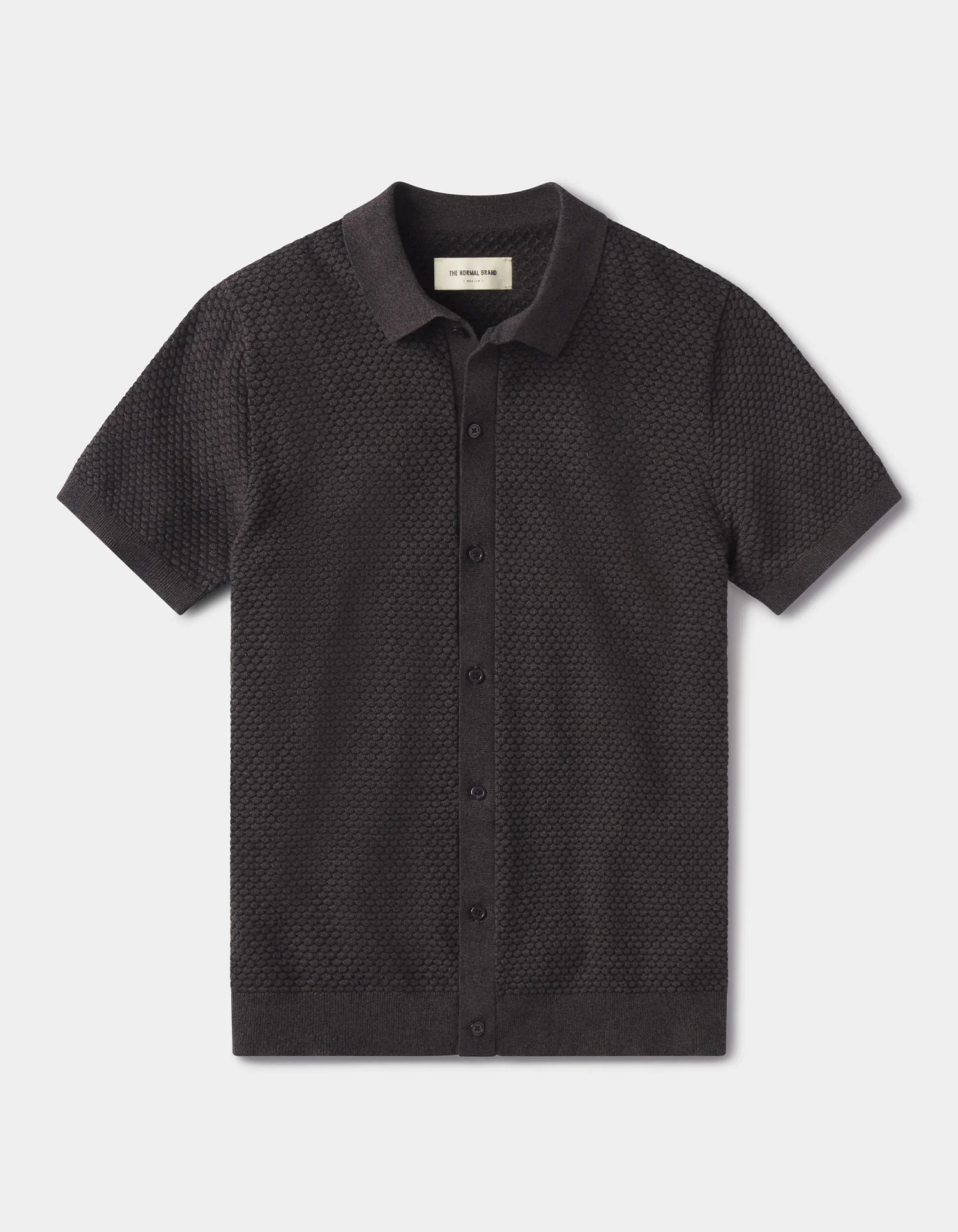 Robles Knit Jacquard Button Up - Image 3