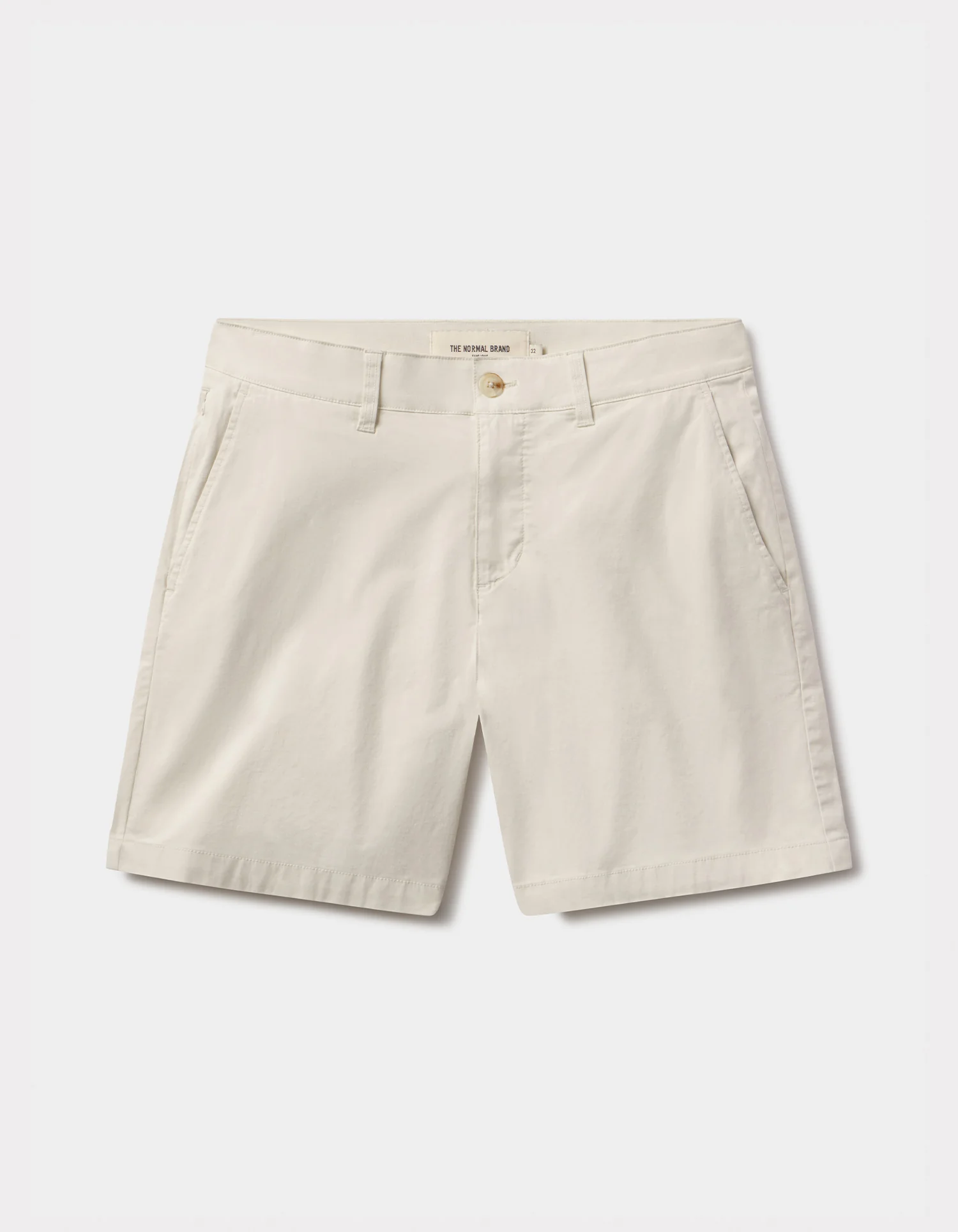 Stretch Chino Short in Stone - Image 2