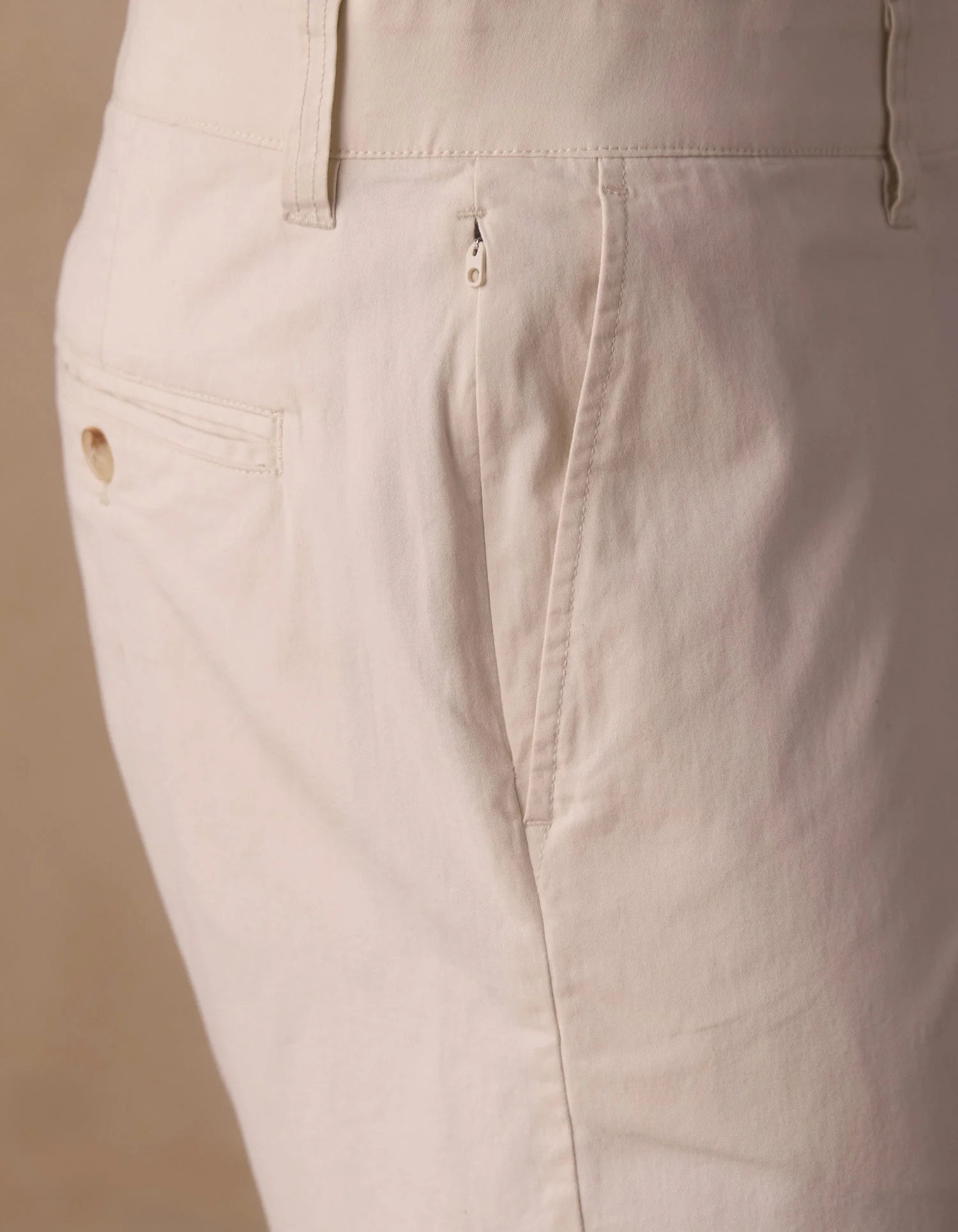Stretch Chino Short in Stone - Image 5