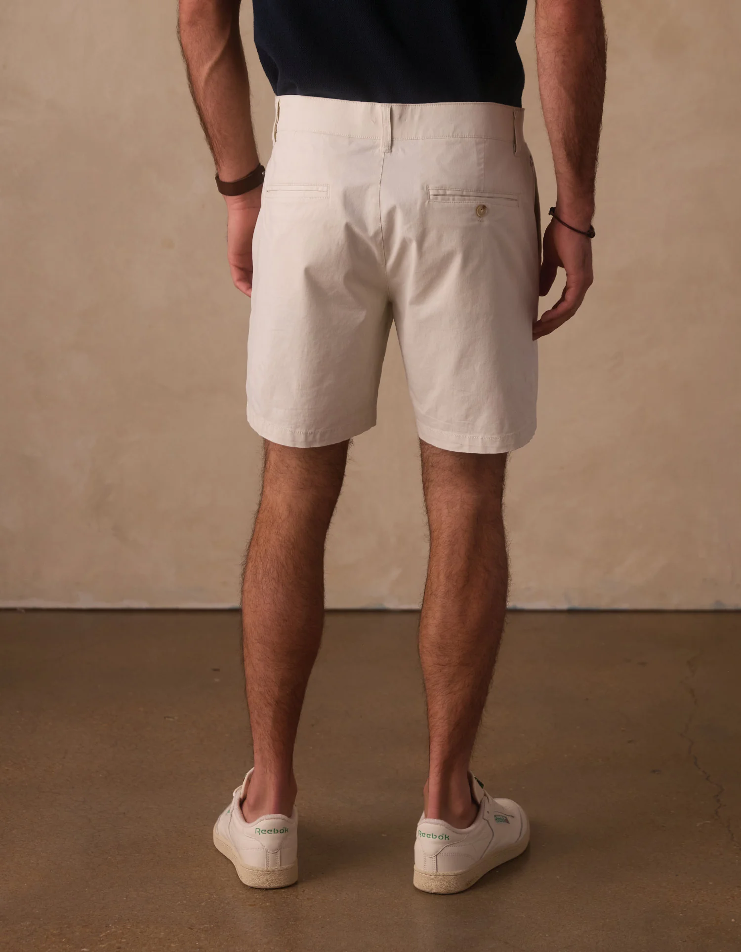 Stretch Chino Short in Stone - Image 6