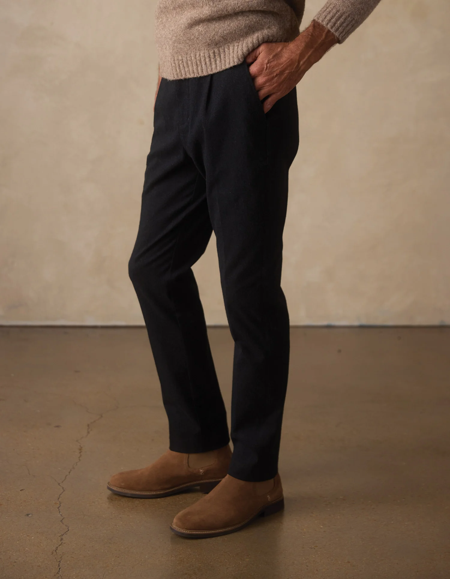 Normal Trouser in Charcoal - Image 4