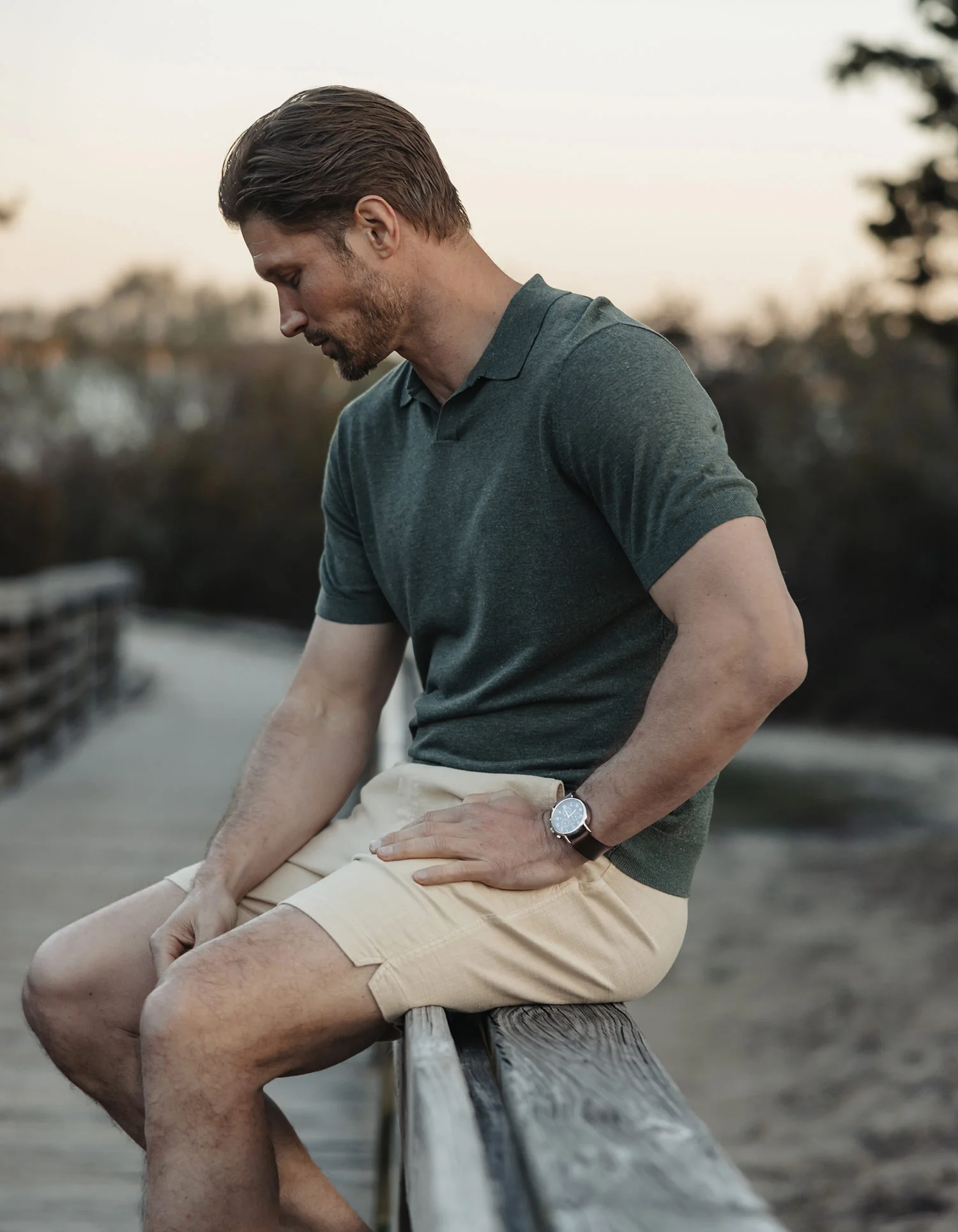 Summer Linen-Blend Polo - Image 4