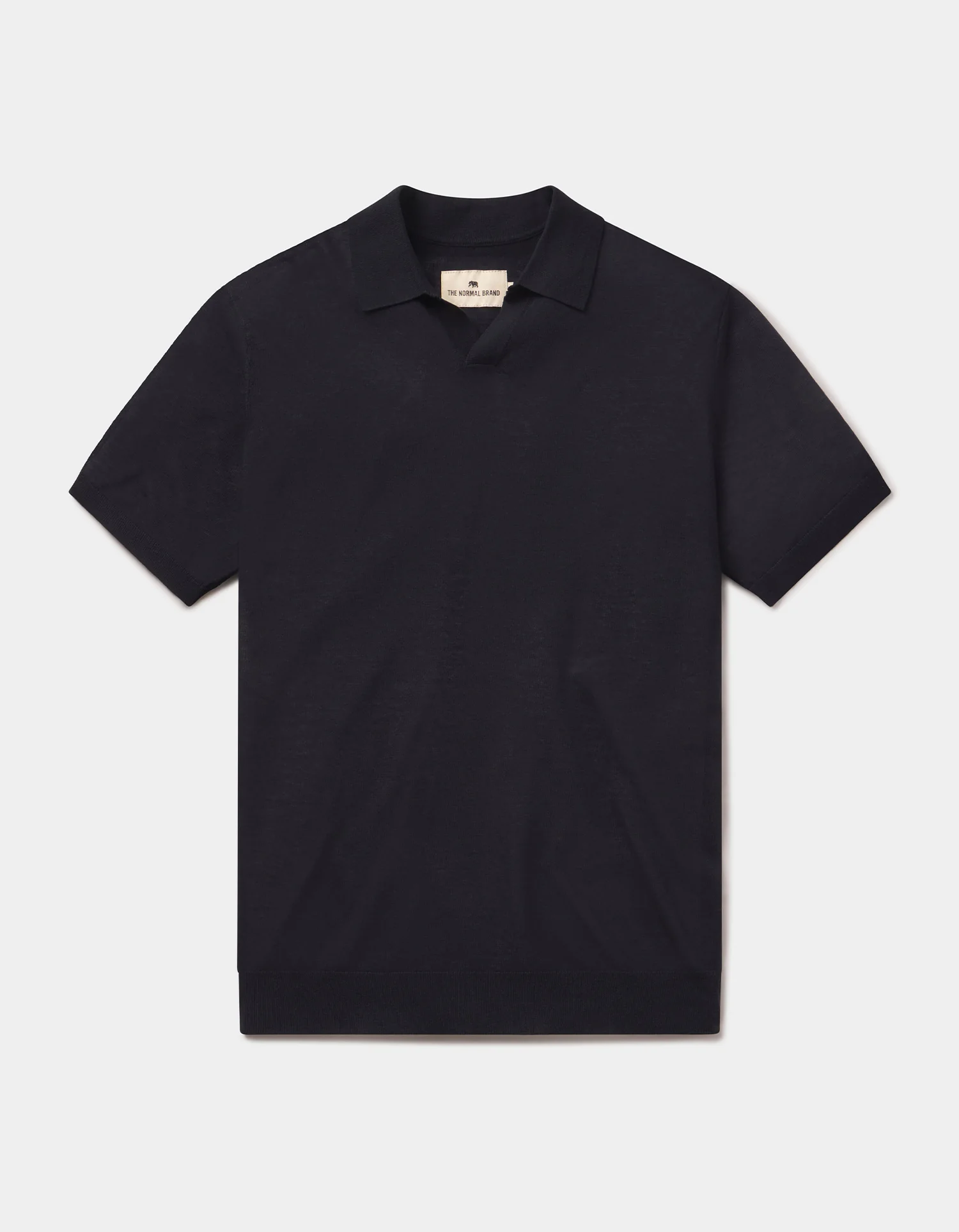 Summer Linen-Blend Polo in Navy - Image 2