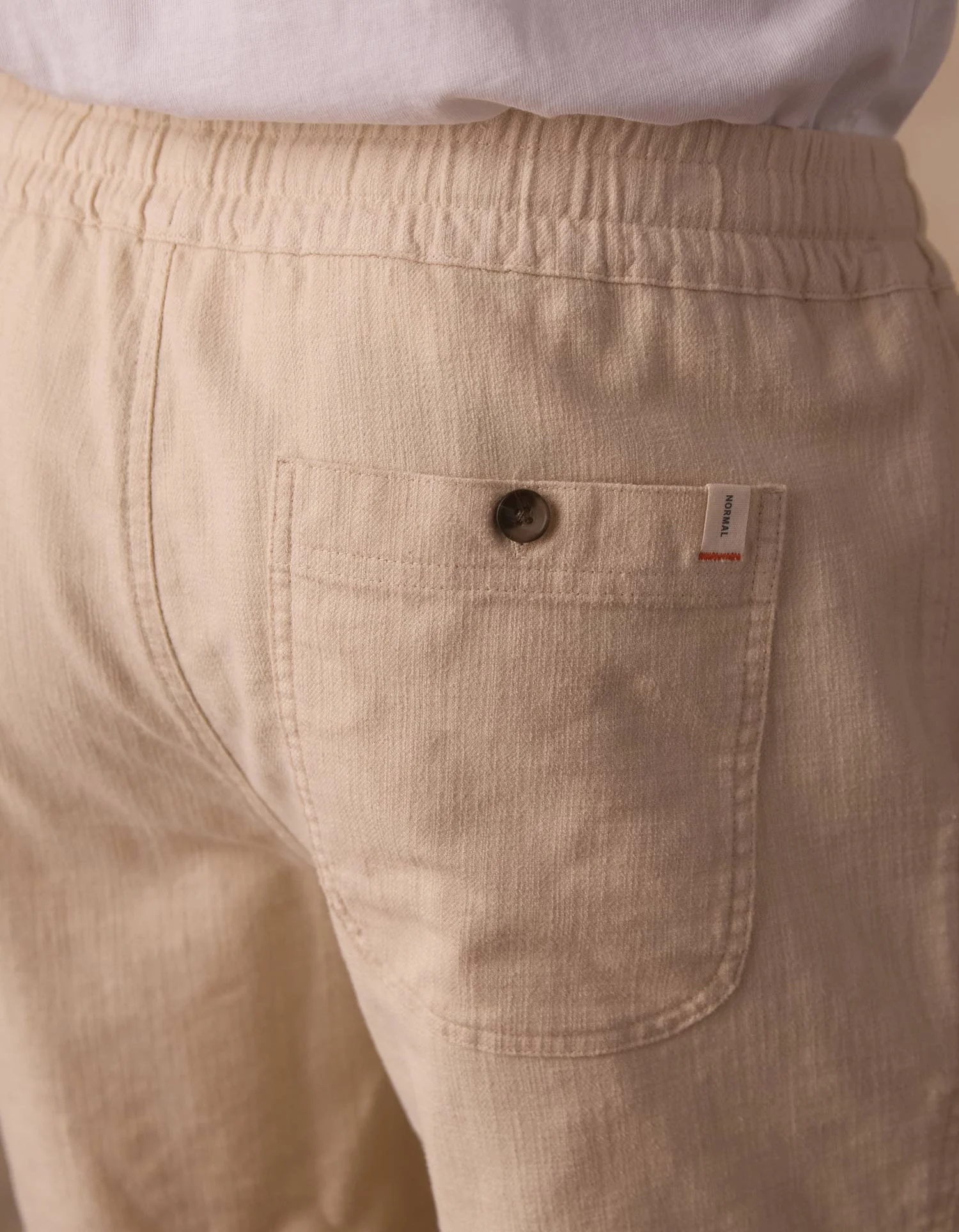 Texstretch Summer Short in Light Khaki - Image 5