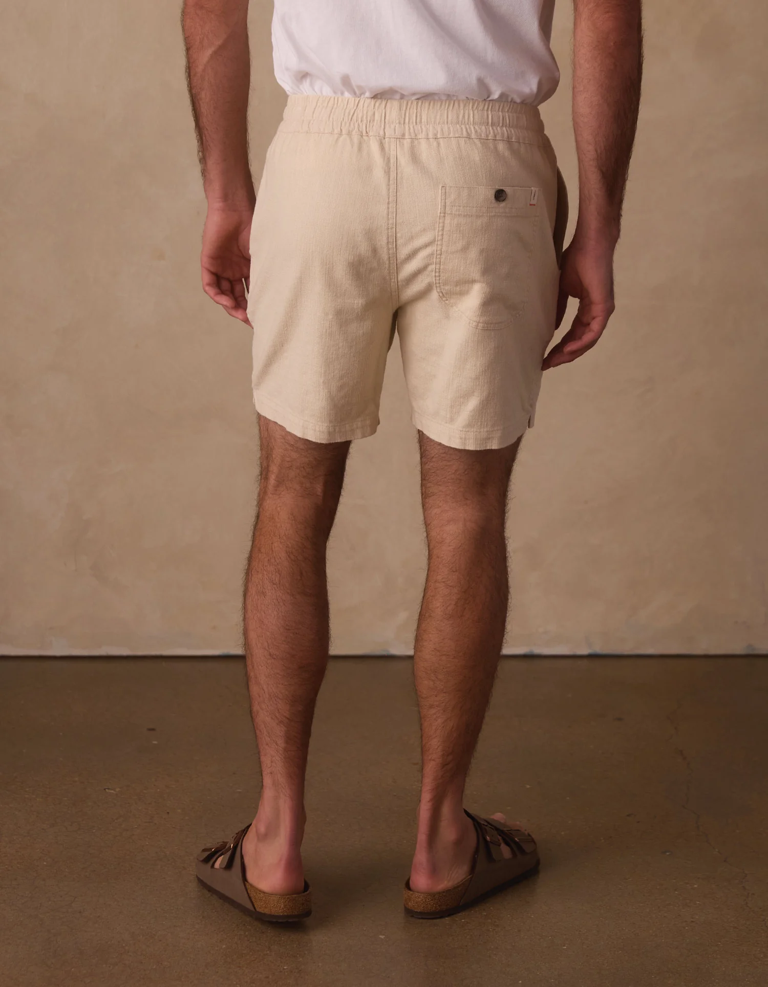 Texstretch Summer Short in Light Khaki - Image 7