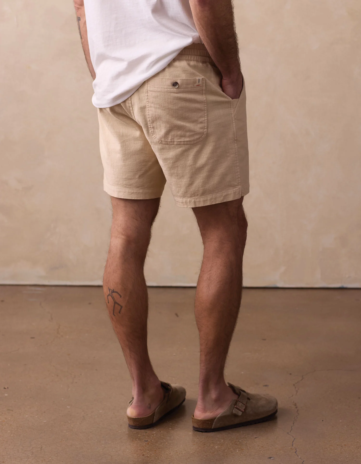 Texstretch Summer Short in Sand Dune - Image 5