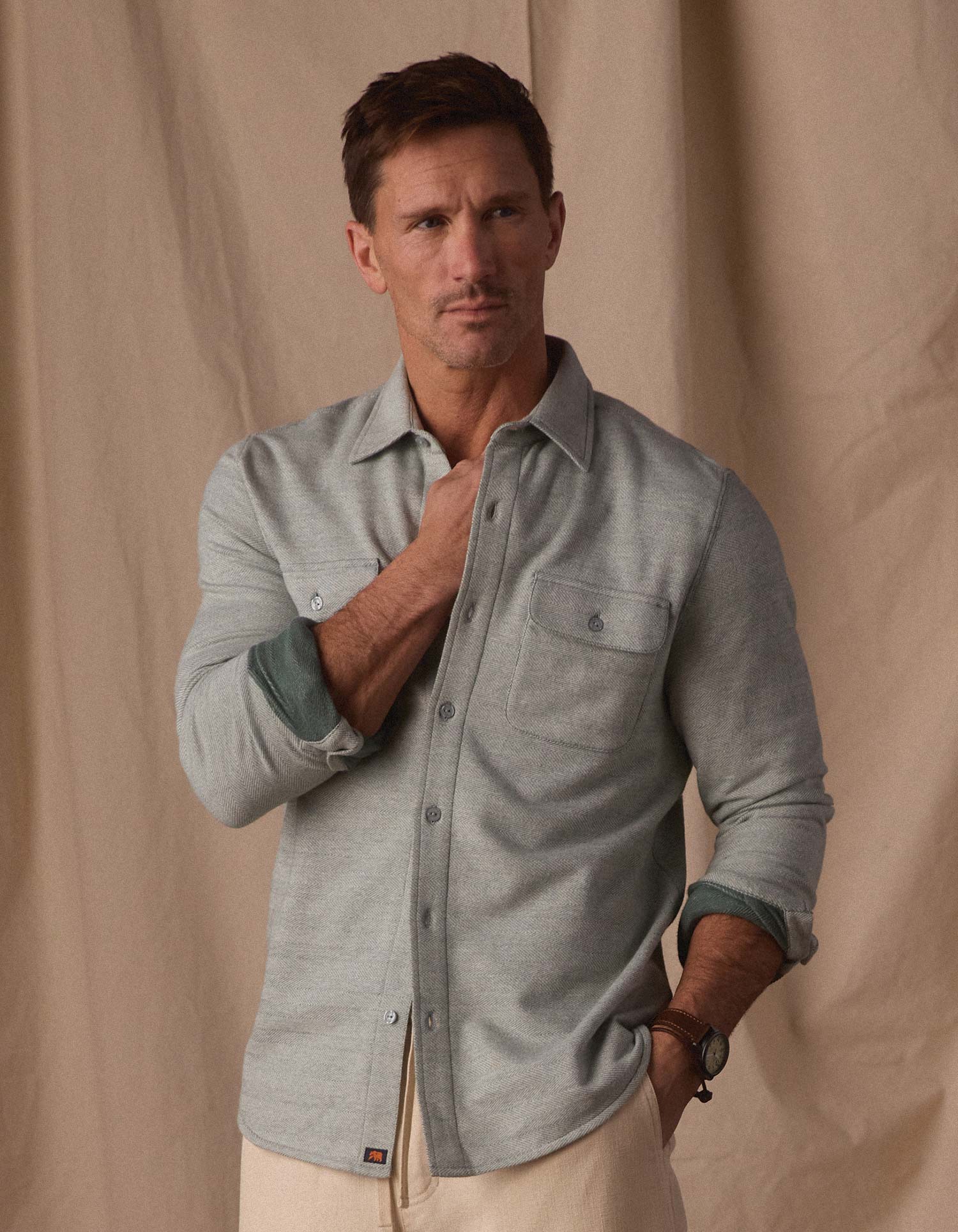 Textured Knit Shirt - Image 8