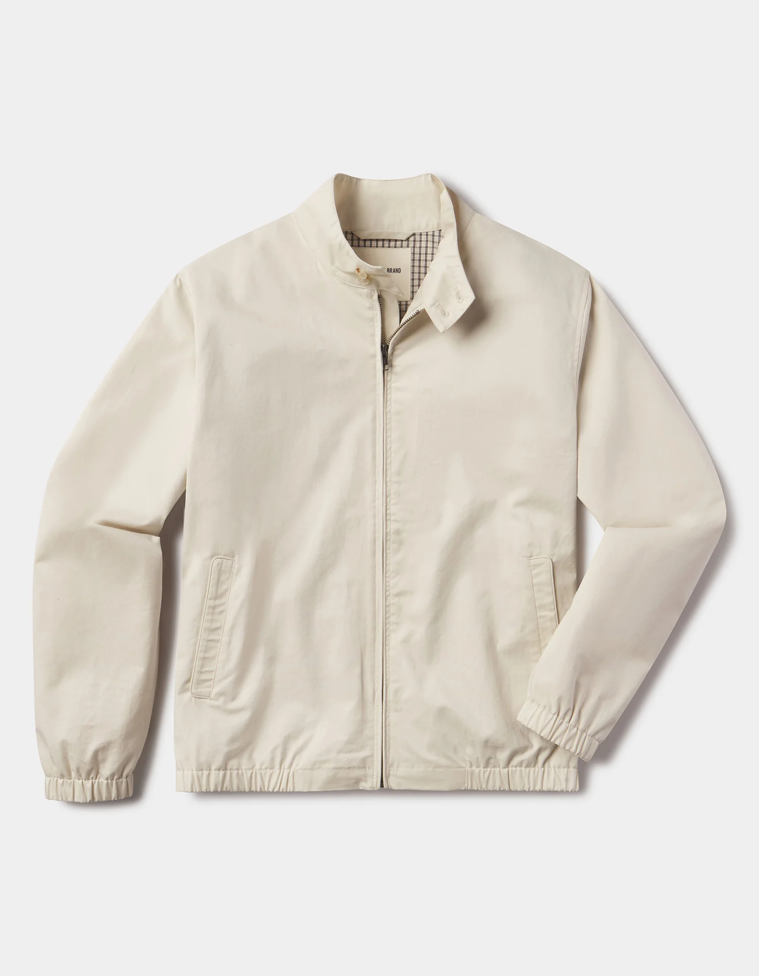The Harrington Jacket in Light Khaki - Image 3