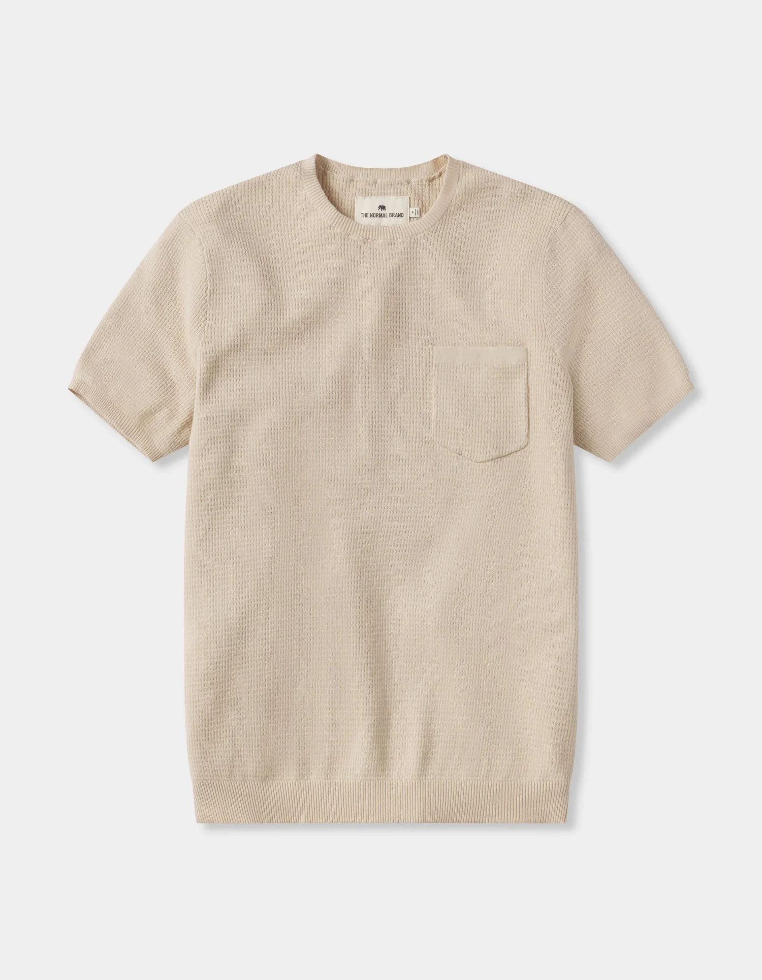 Waffle Knit Sweater Tee - Image 5