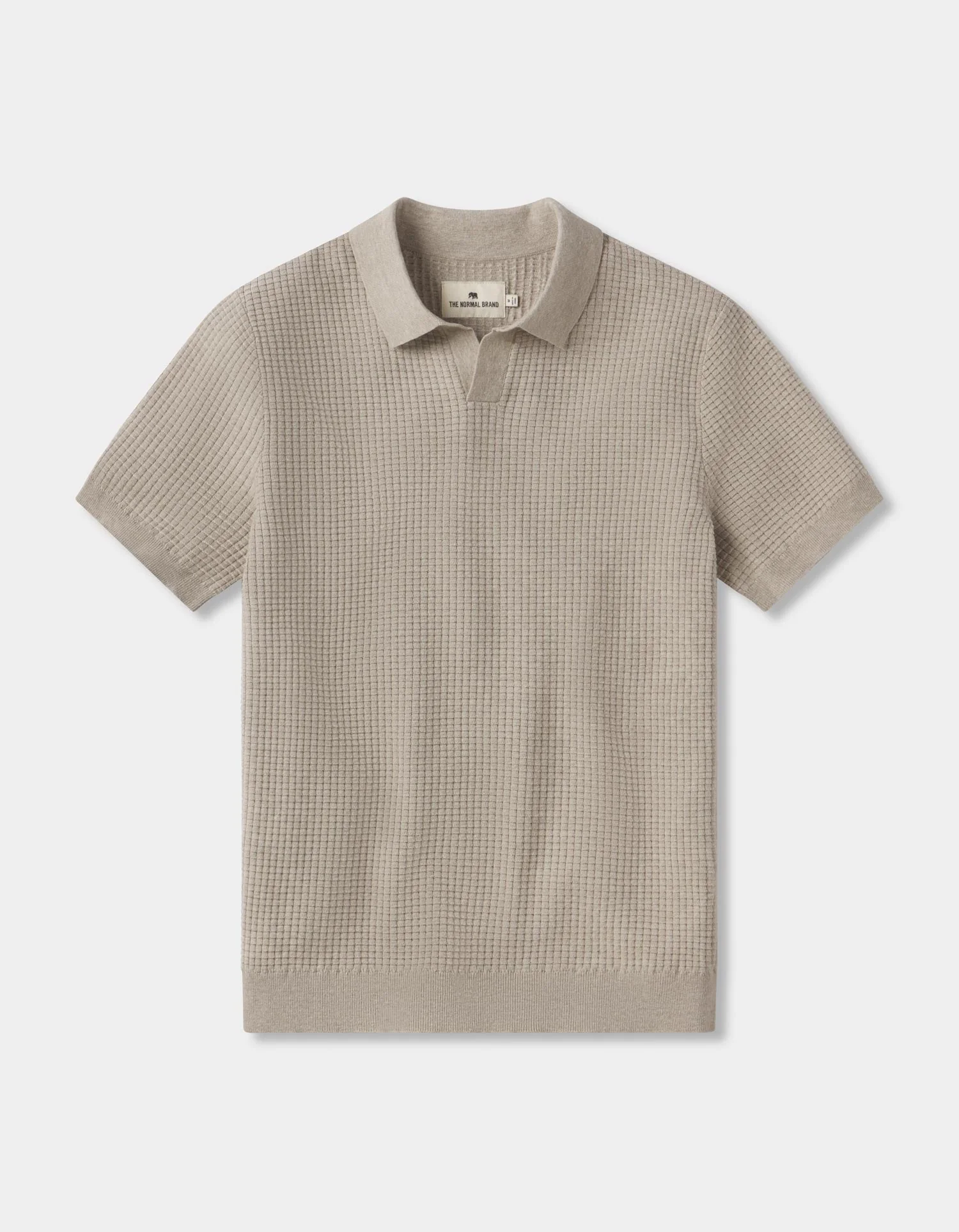 Waffle Stitch Polo