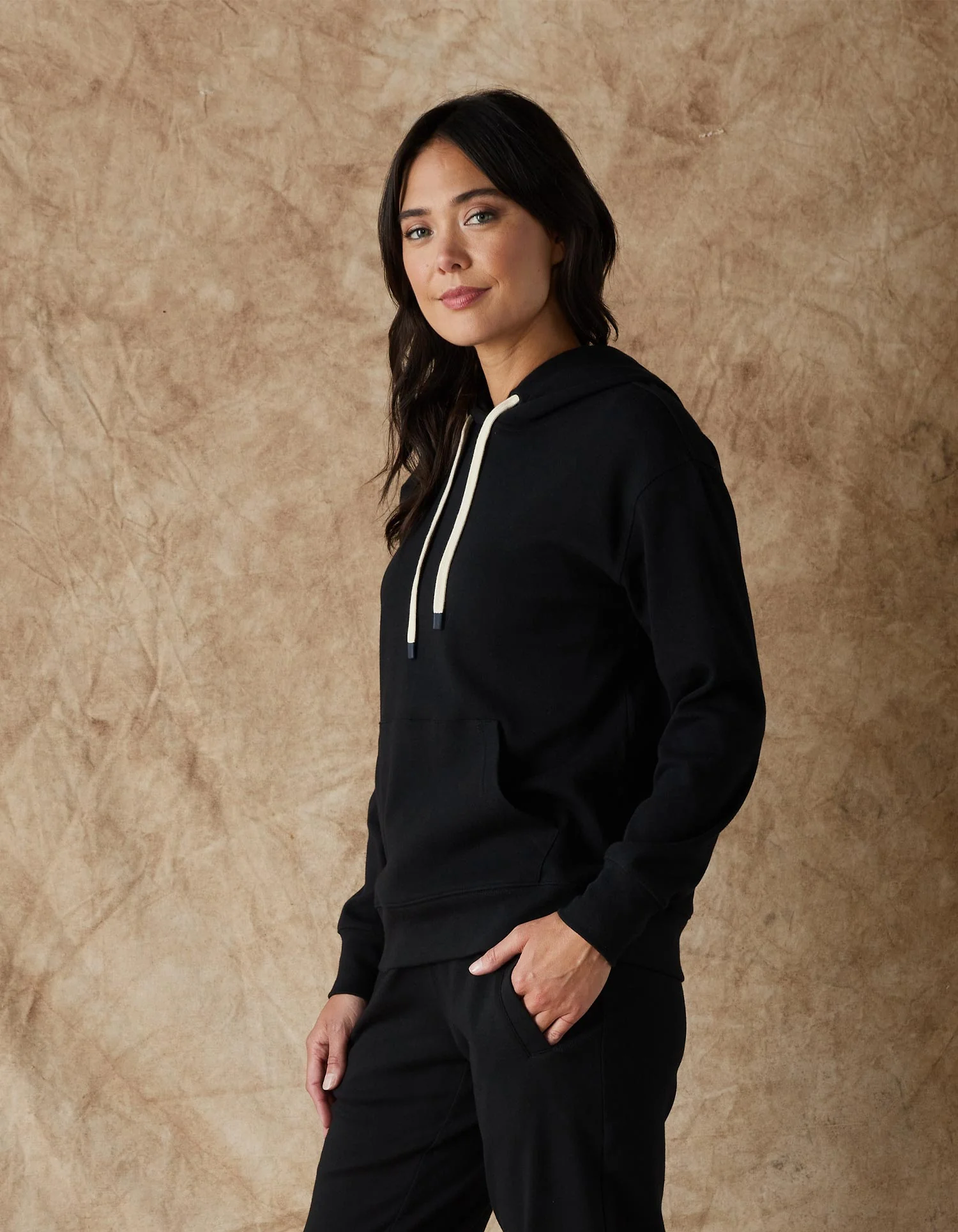 Women's Puremeso Everyday Hoodie in Black - Image 3