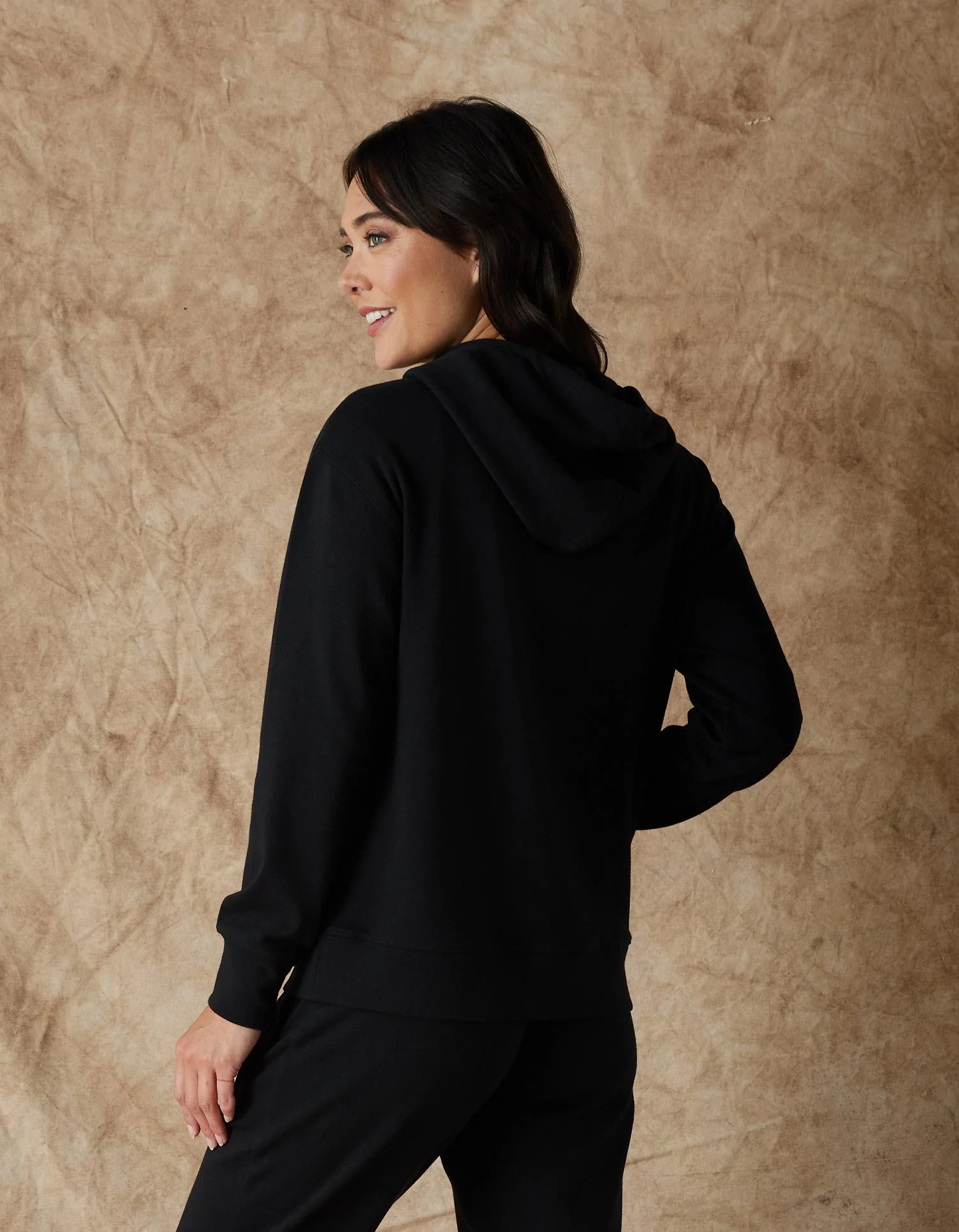 Women's Puremeso Everyday Hoodie in Black - Image 4