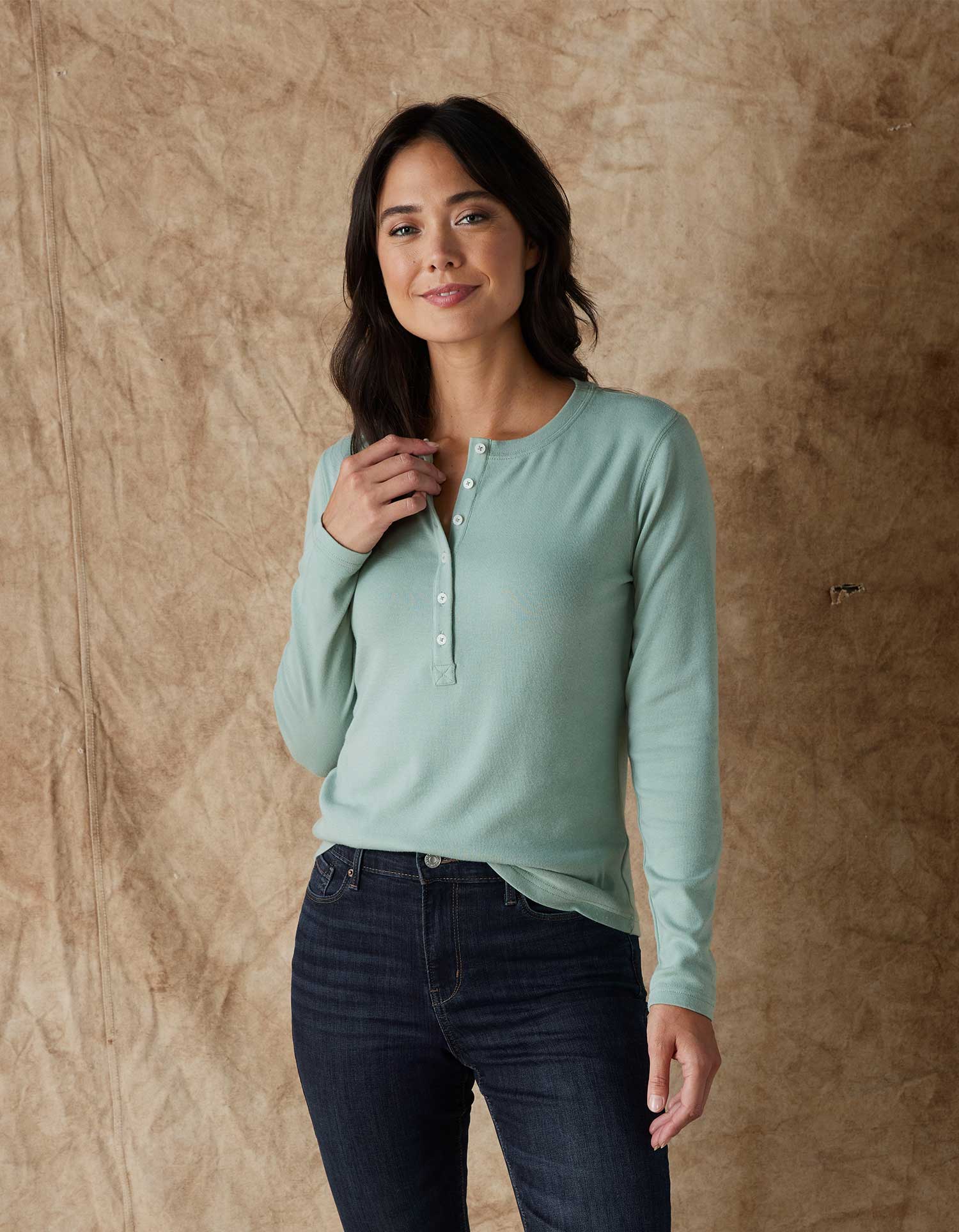 Women's Puremeso Henley - Image 8